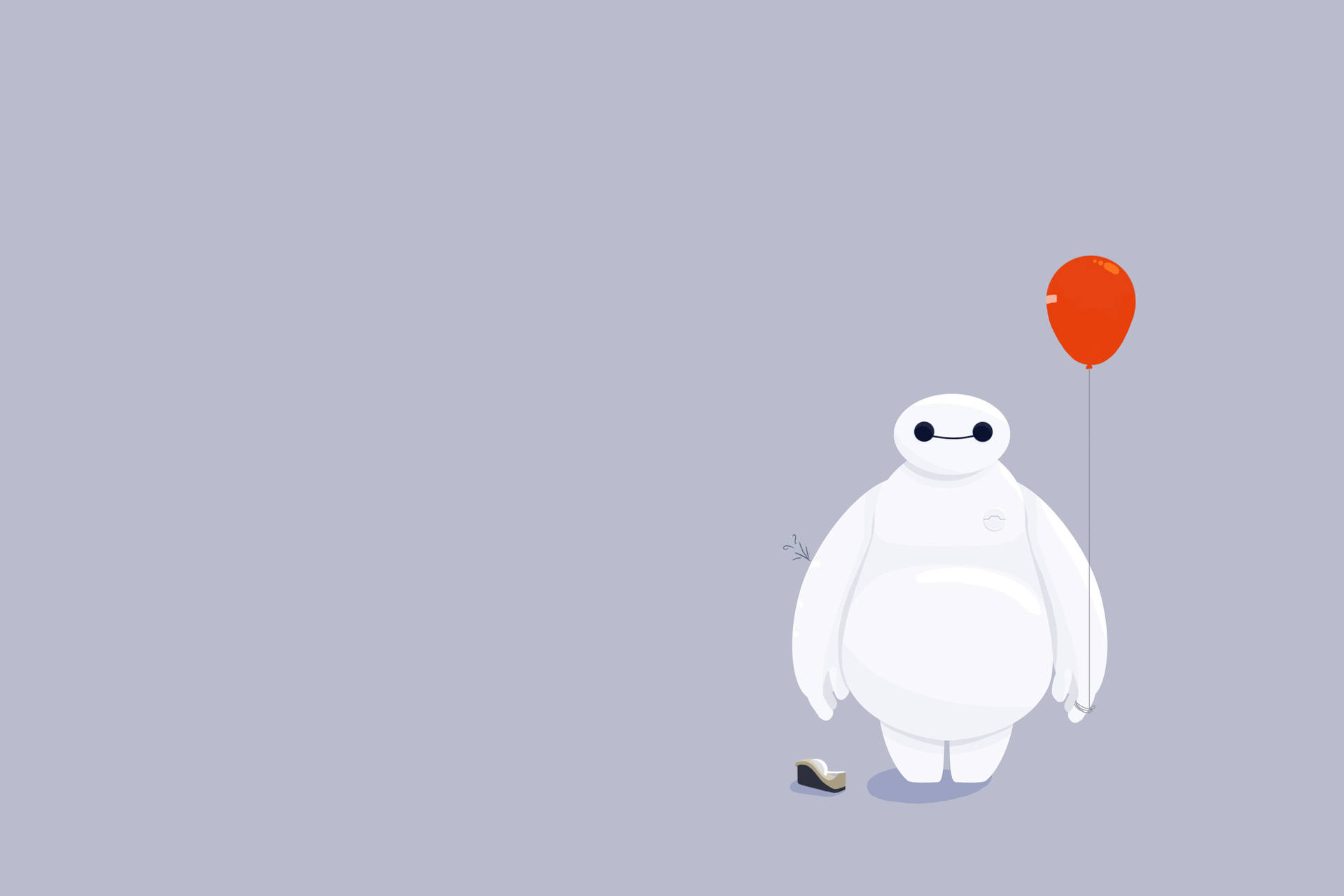 Download Baymax Balloon Wallpaper