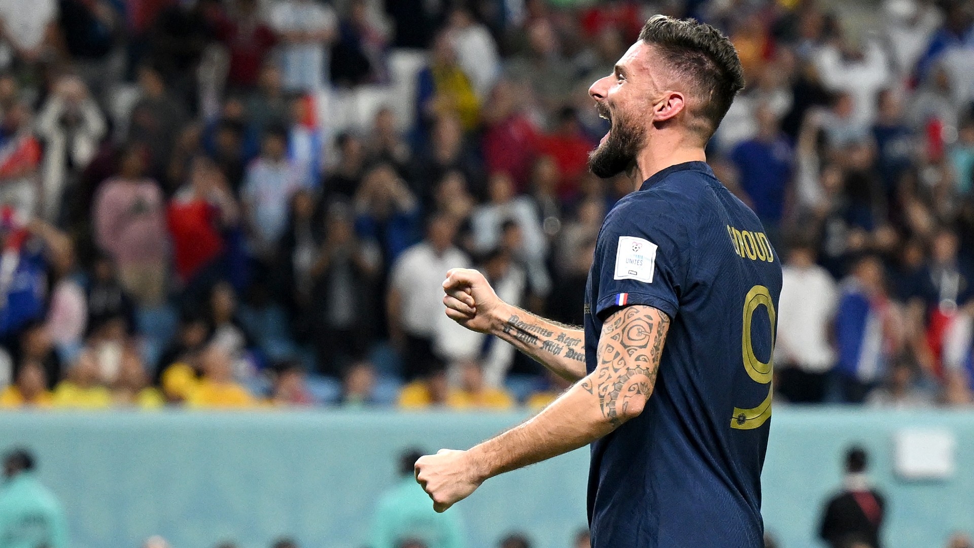 Olivier Giroud makes ageing 'like fine wine' claim after equalling Thierry Henry's France scoring record
