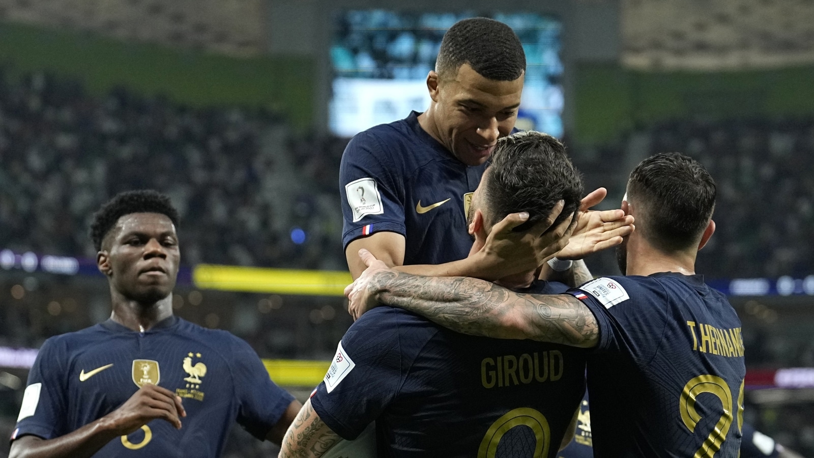 Mbappe Giroud Celebration In France Vs Poland Game Sparks Meme Fest On Twitter