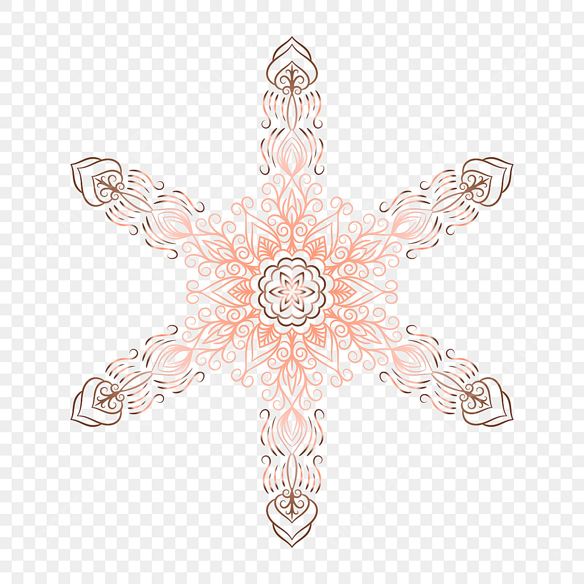 Pink Snowflake Vector HD Image, Christmas Light Pink Snowflake, Bright, Shiny, Wallpaper PNG Image For Free Download