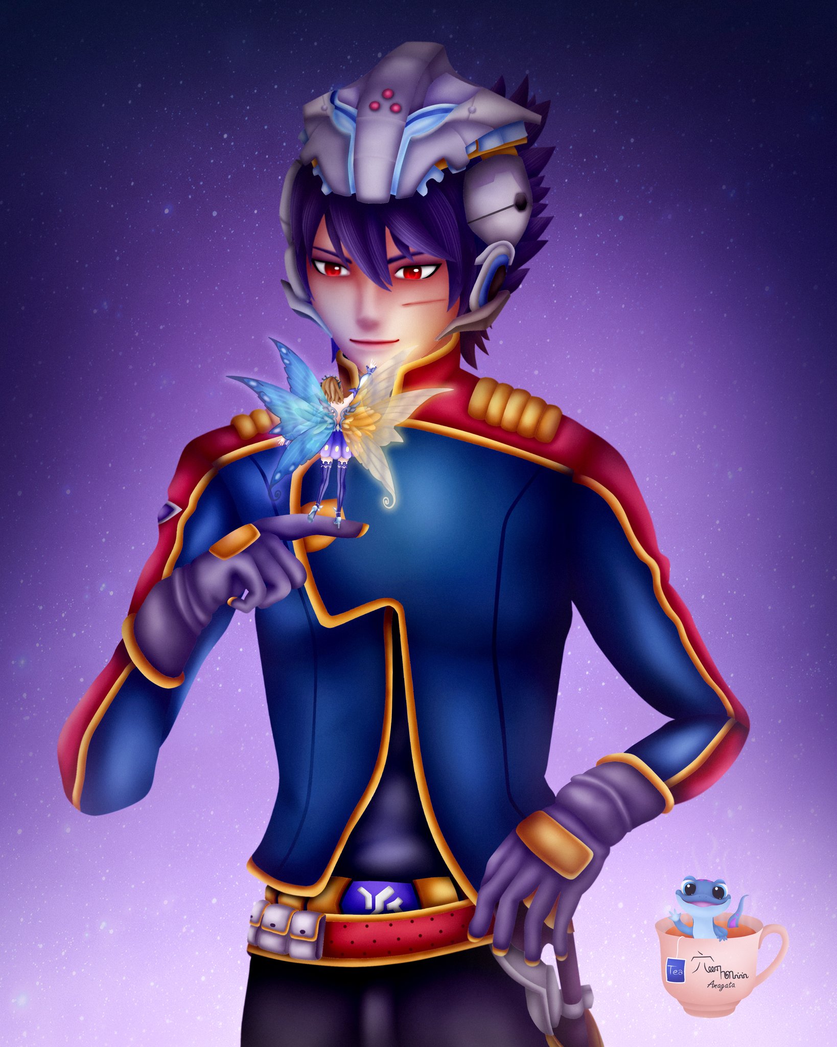 Twitter 上的 Anagata Javanese：Captain Kaizo & Lunox