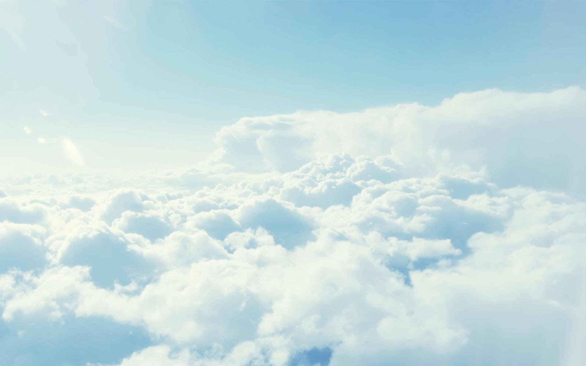 Download Bright Clear Aesthetic Clouds Wallpaper