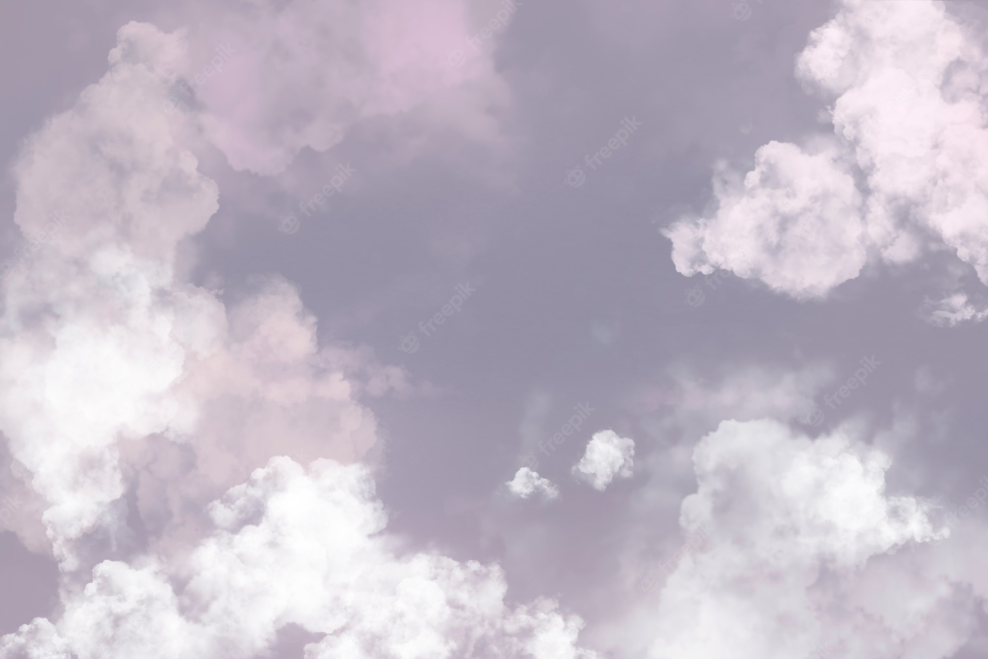 Background aesthetic clouds Image. Free Vectors, & PSD