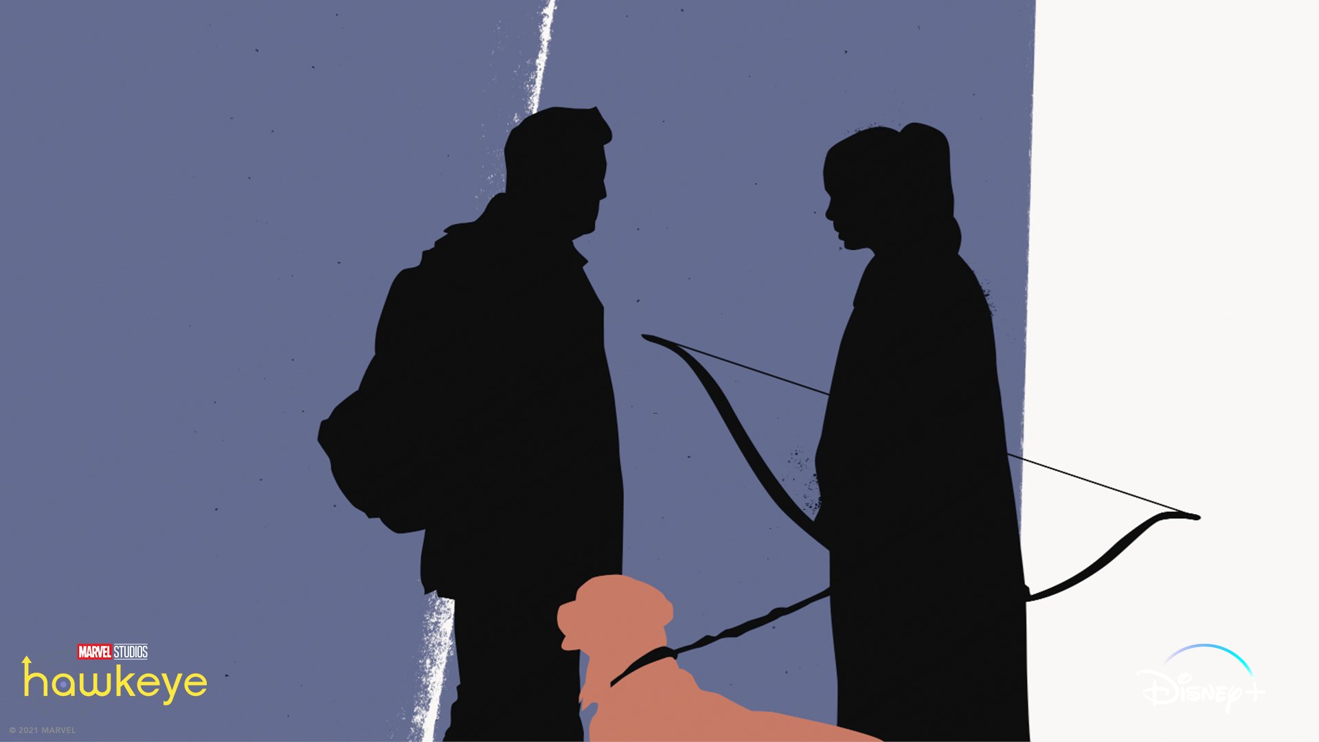 Hawkeye Out This Amazing Art From The Credits Of Marvel Studios' #Hawkeye Featuring Some Of Our Favorite Characters! All Episodes Are Now Streaming