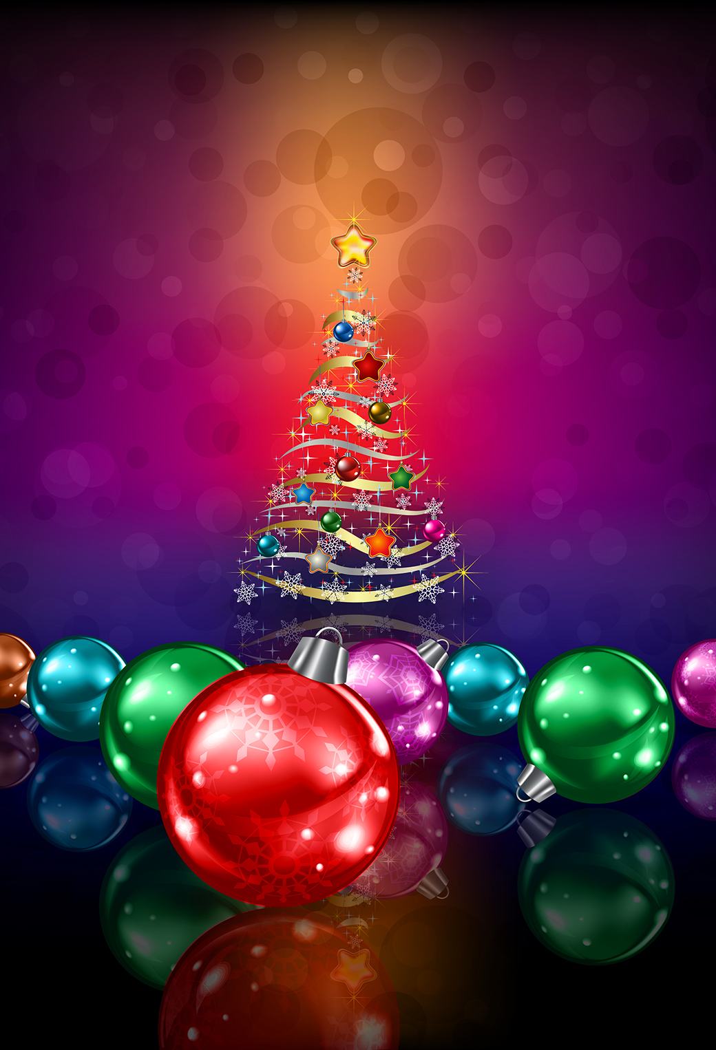 Christmas Wallpaper for iPhone 11, Pro Max, X, 8, 7, 6
