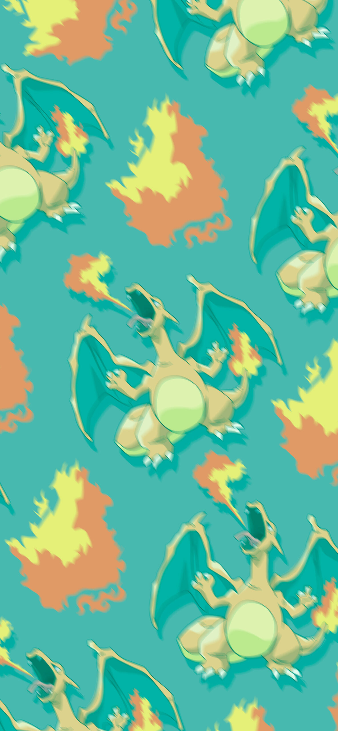 Pokemon Wallpaper HD for iPhone with Charizard