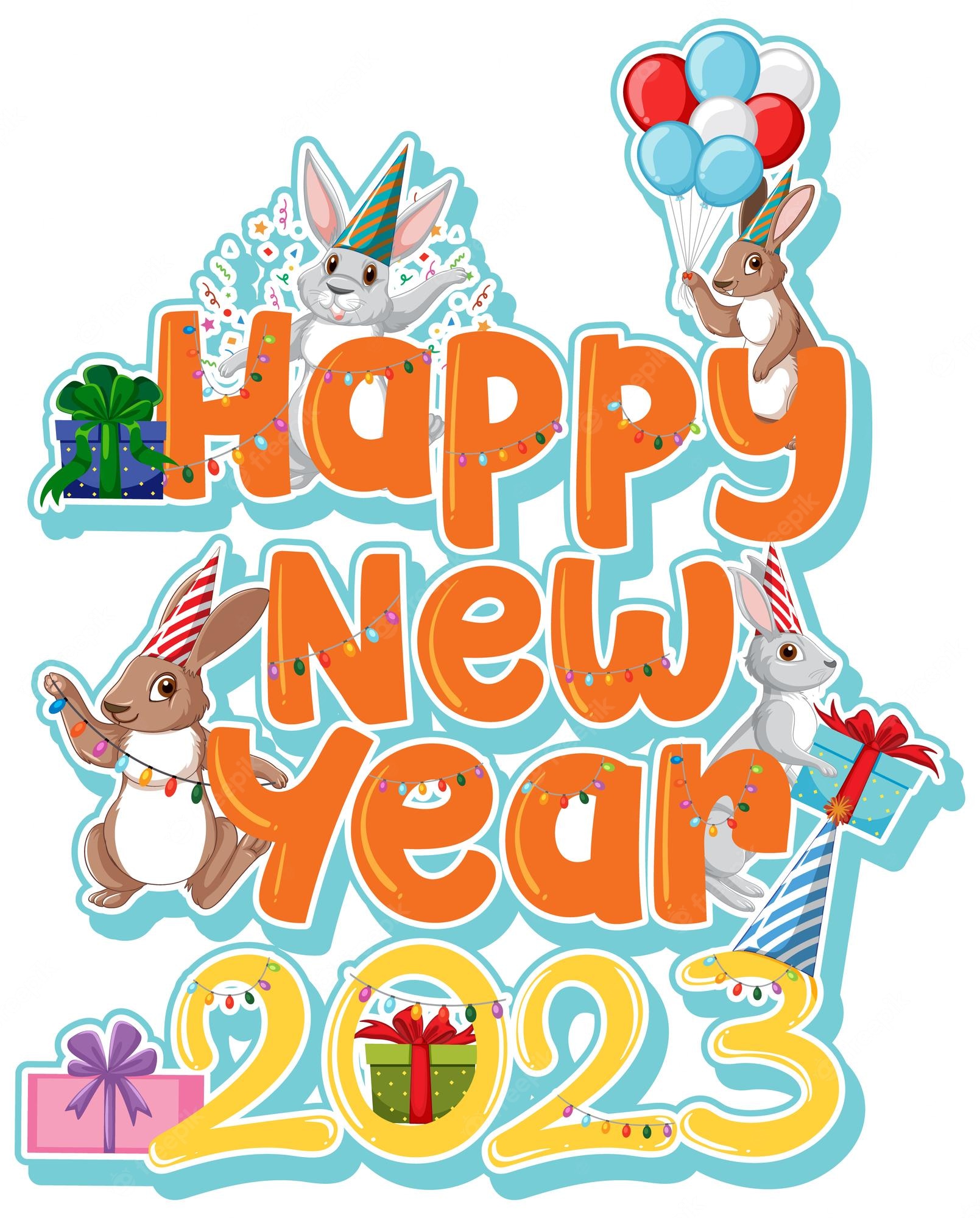 Happy new year Vectors & Illustrations for Free Download