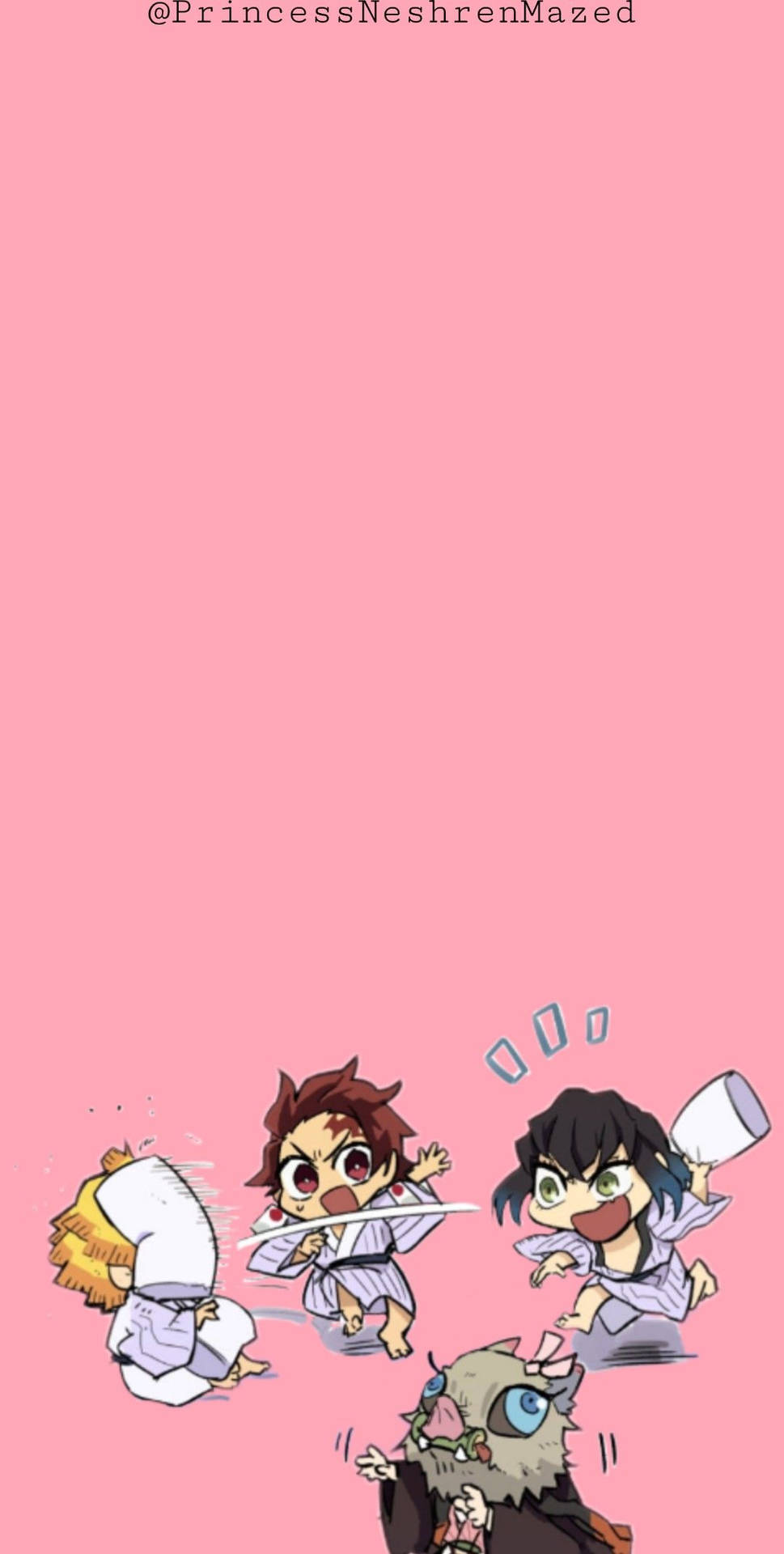 Download Tanjiro Inosuke Zenitsu Demon