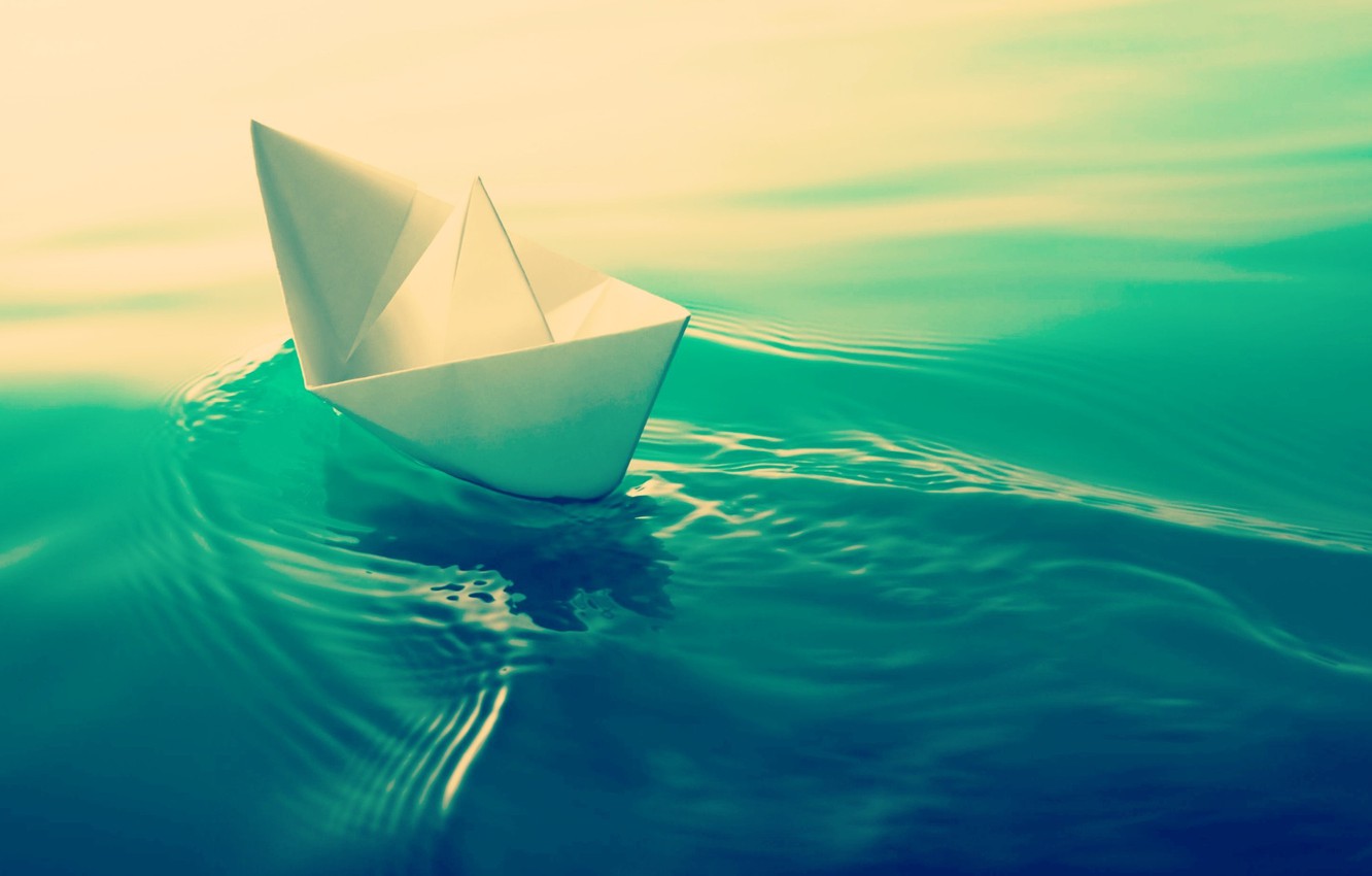 Wallpaper water, background, Wallpaper, mood, boat, wallpaper, the ship, widescreen, background, full screen, HD wallpaper, boat, widescreen, paper ship image for desktop, section настроения
