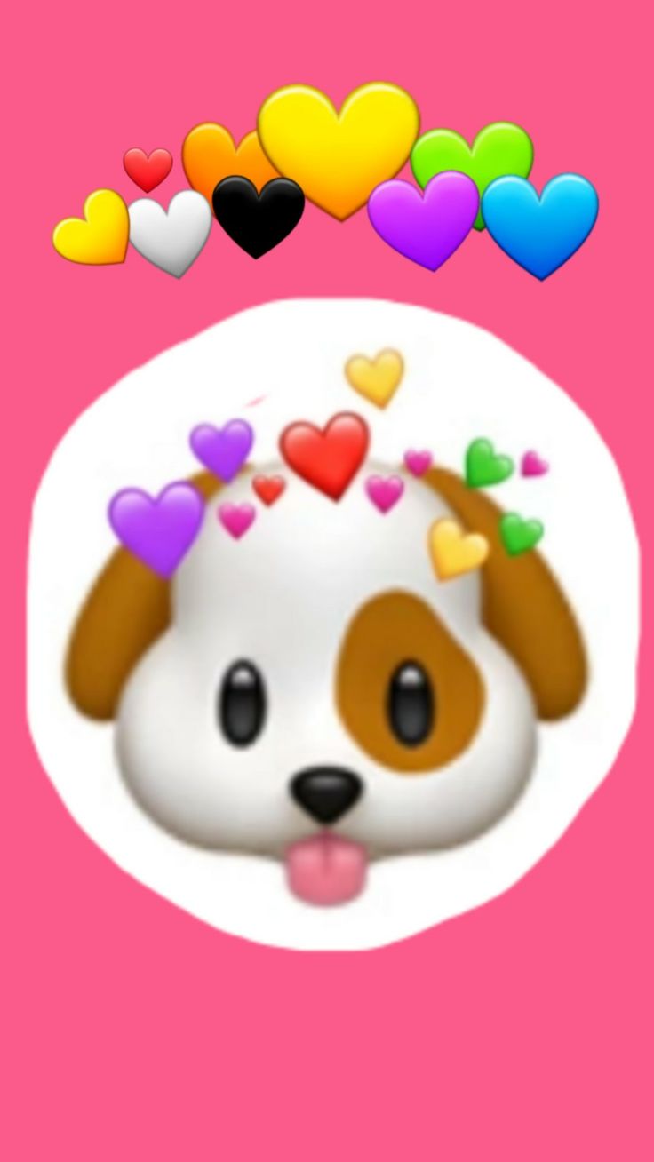 Puppy love. Emoji wallpaper, Cute wallpaper, Hello kitty