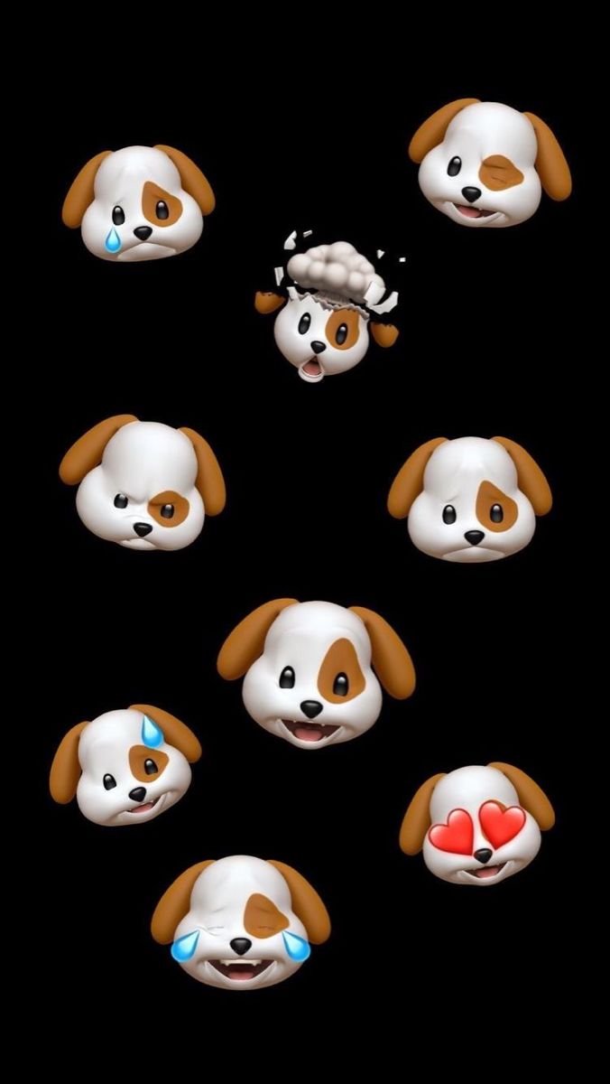 Dog Emoji Wallpapers - Wallpaper Cave