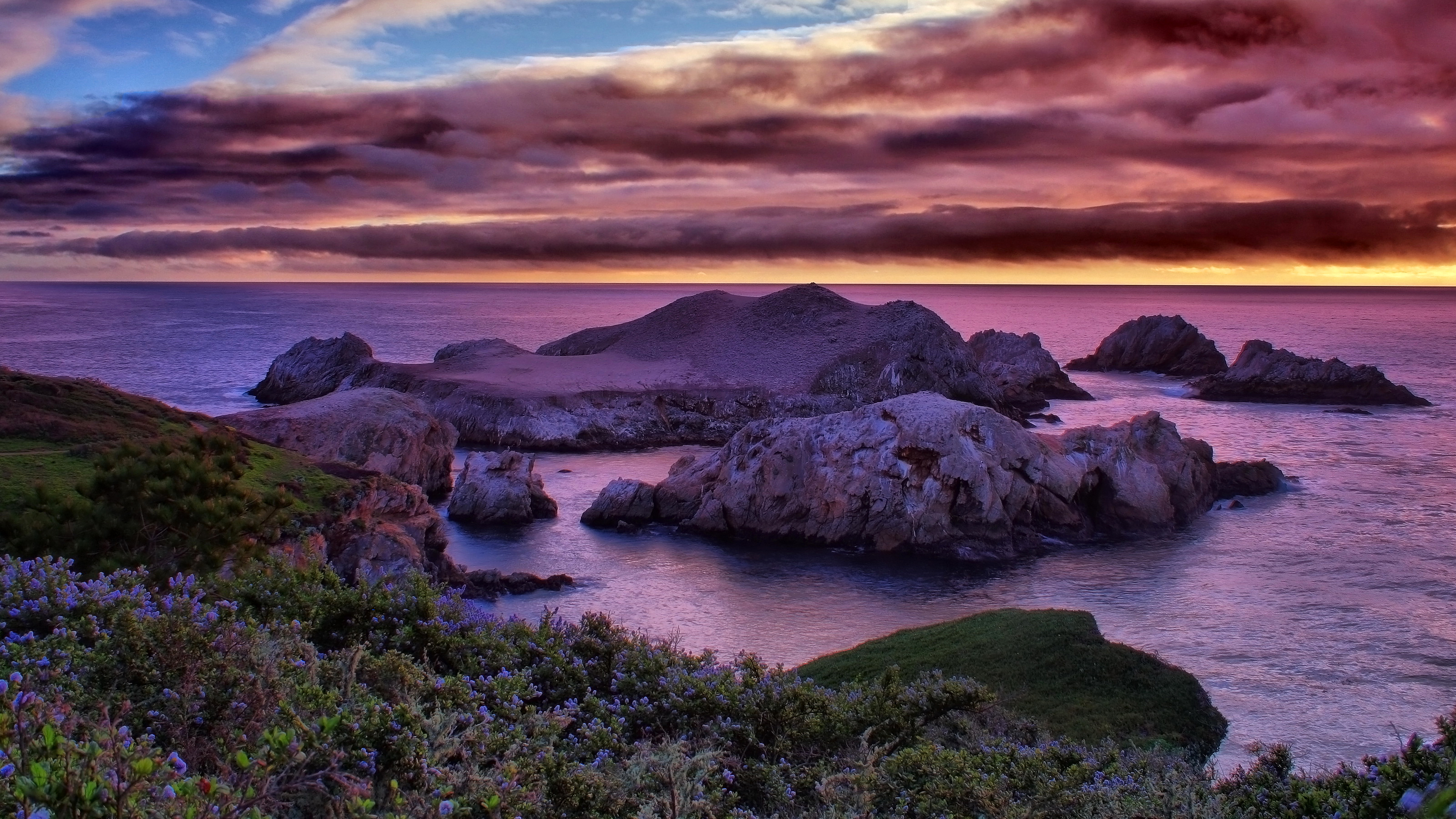 Desktop Wallpaper USA California Dreaming Rock Nature 3200x1800