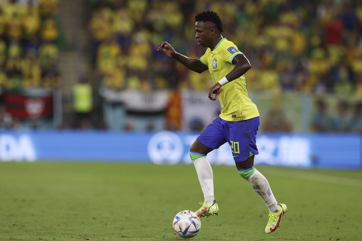 Brazil overturned goal video: Vinicius Jr.'s nifty finish called back on replay vs. Switzerland