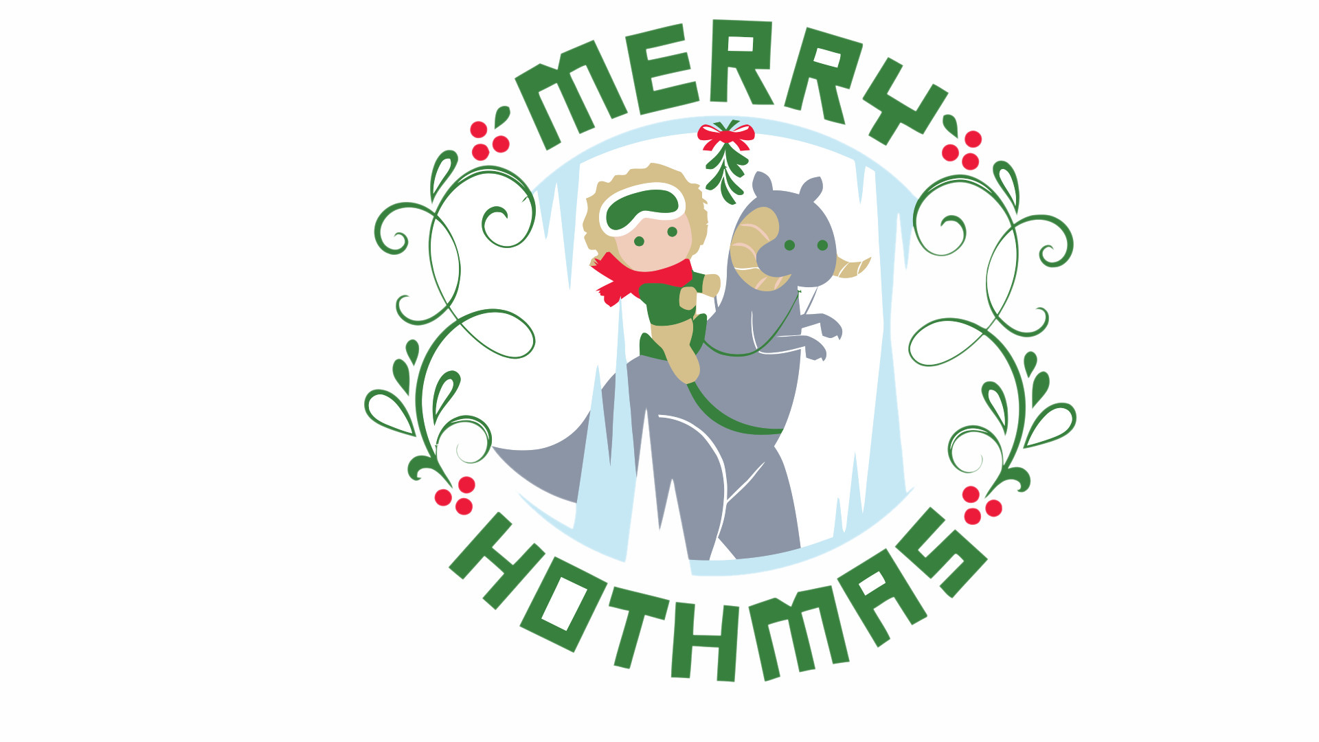 Star Wars Christmas Wallpaper ( With Text )