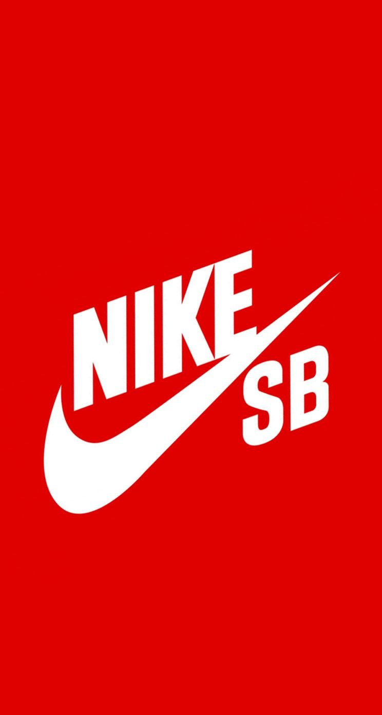 Red Nike iPhone Wallpaper