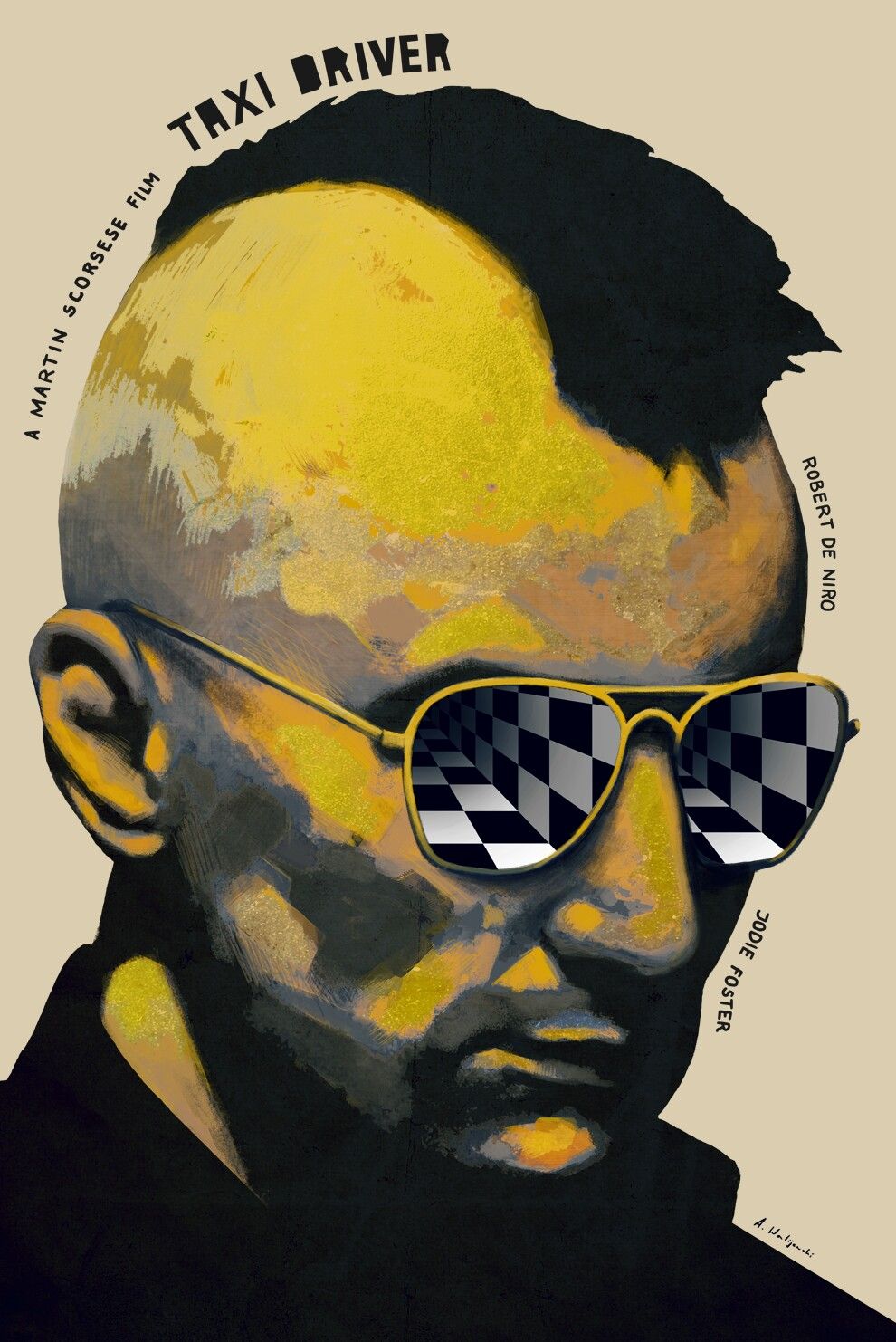 TAXI DRIVER. Lixeira carro, Pôsteres de filmes, Posters de filmes