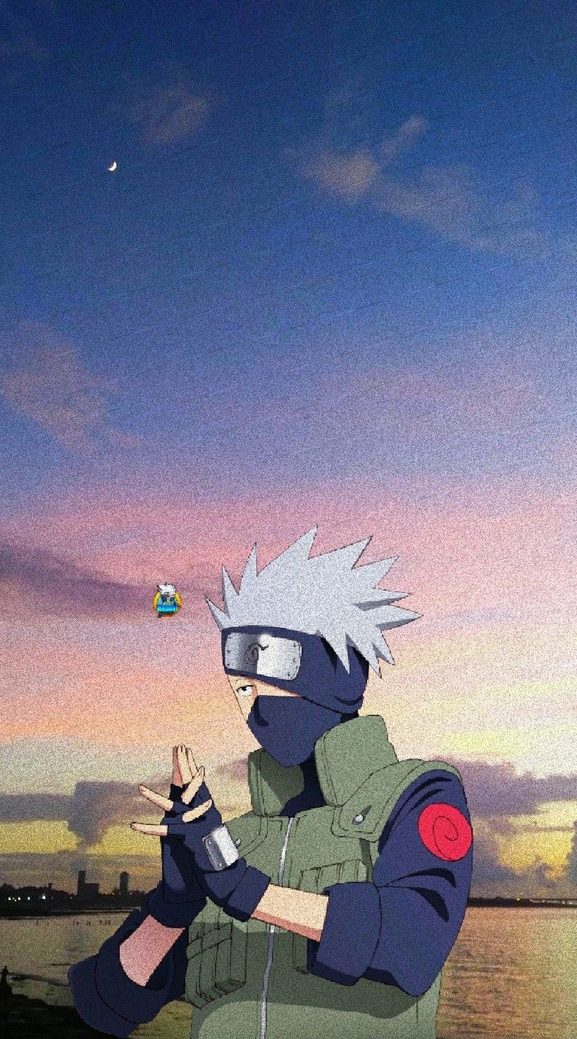 Kakashi Aesthetic Blue Wallpapers - Wallpaper Cave