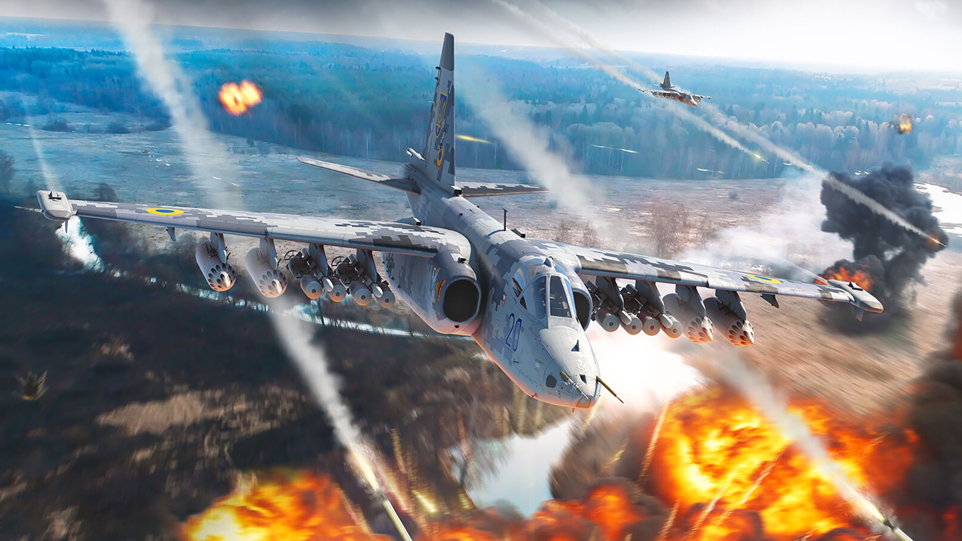 Sukhoi Su 25 HD Wallpaper By Antonis Karidis