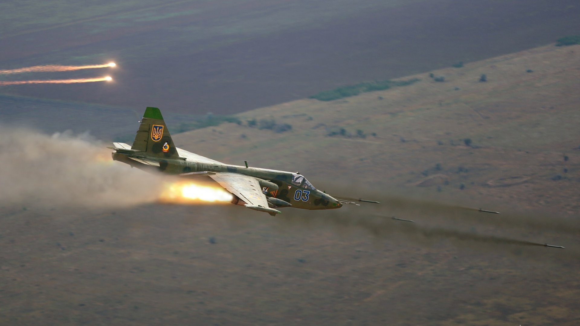 Ukrainian Air Force Sukhoi Su 25