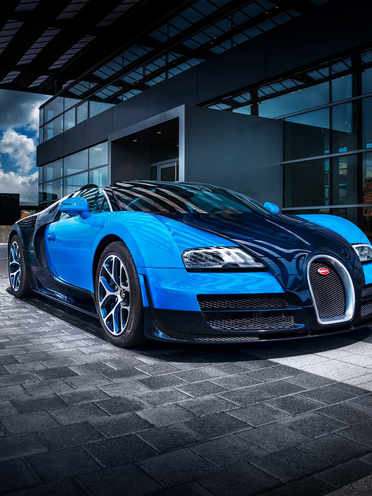 Bugatti Veyron Grand Sport Vitesse Wallpaper 4K, Supercars, Cars