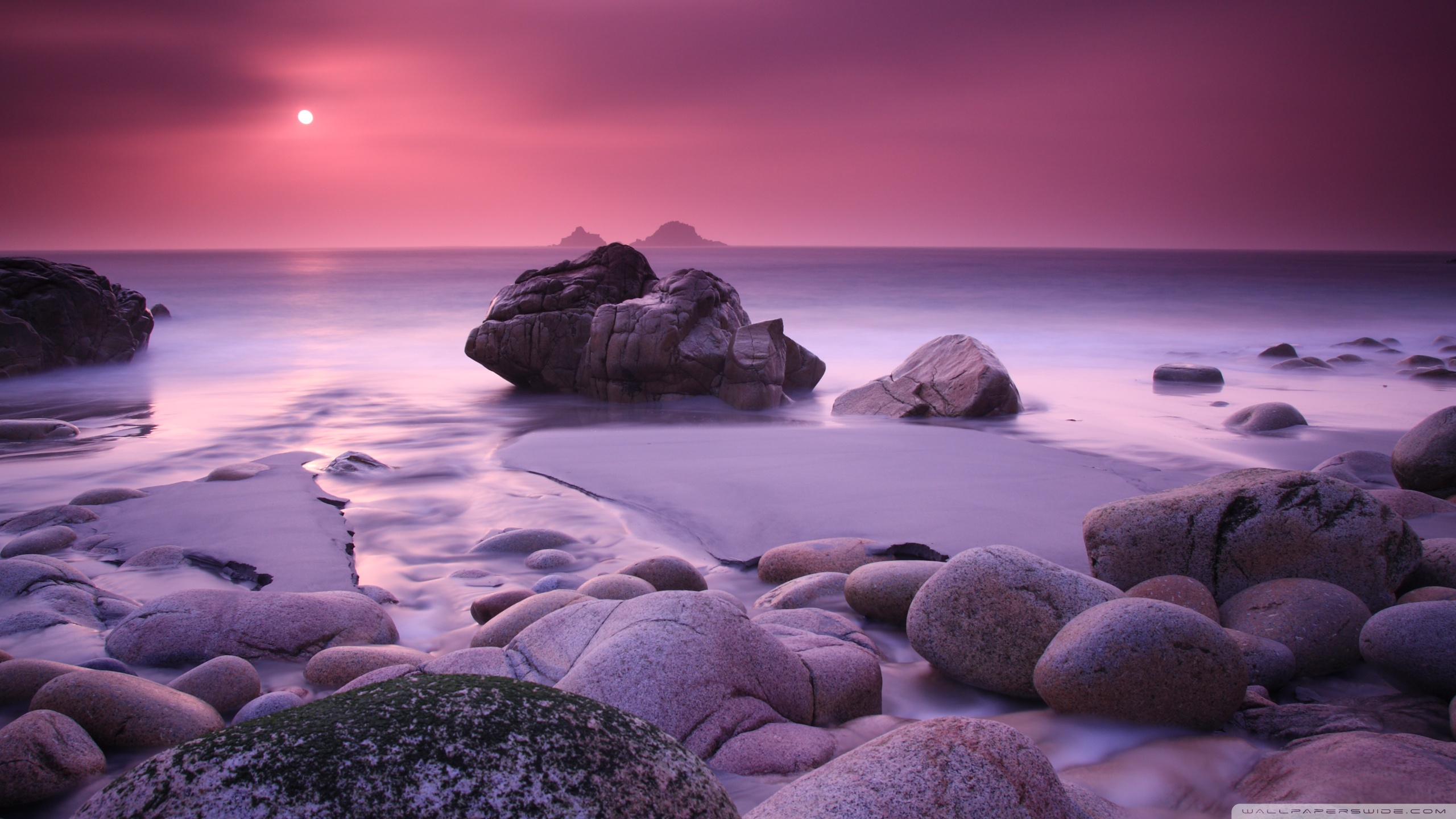 Purple Sunset Ultra HD Desktop Background Wallpaper for 4K UHD TV, Multi Display, Dual Monitor, Tablet