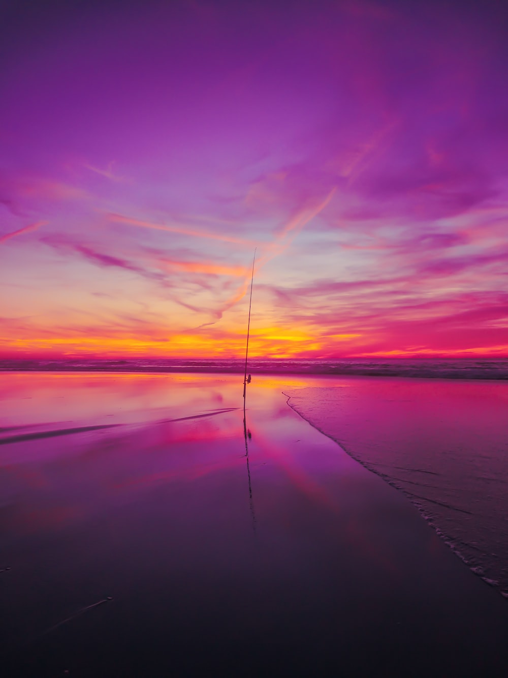Purple Sunset Picture [HQ]. Download Free Image