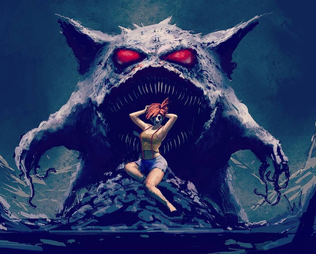 ❤ /david_szilagyi ❤ Creepy Pokemon ❤ Sketches ❤ High Res Pics ❤ WIP Files ❤ Wallpaper ❤. Creepy pokemon, Pokemon art, Fan art