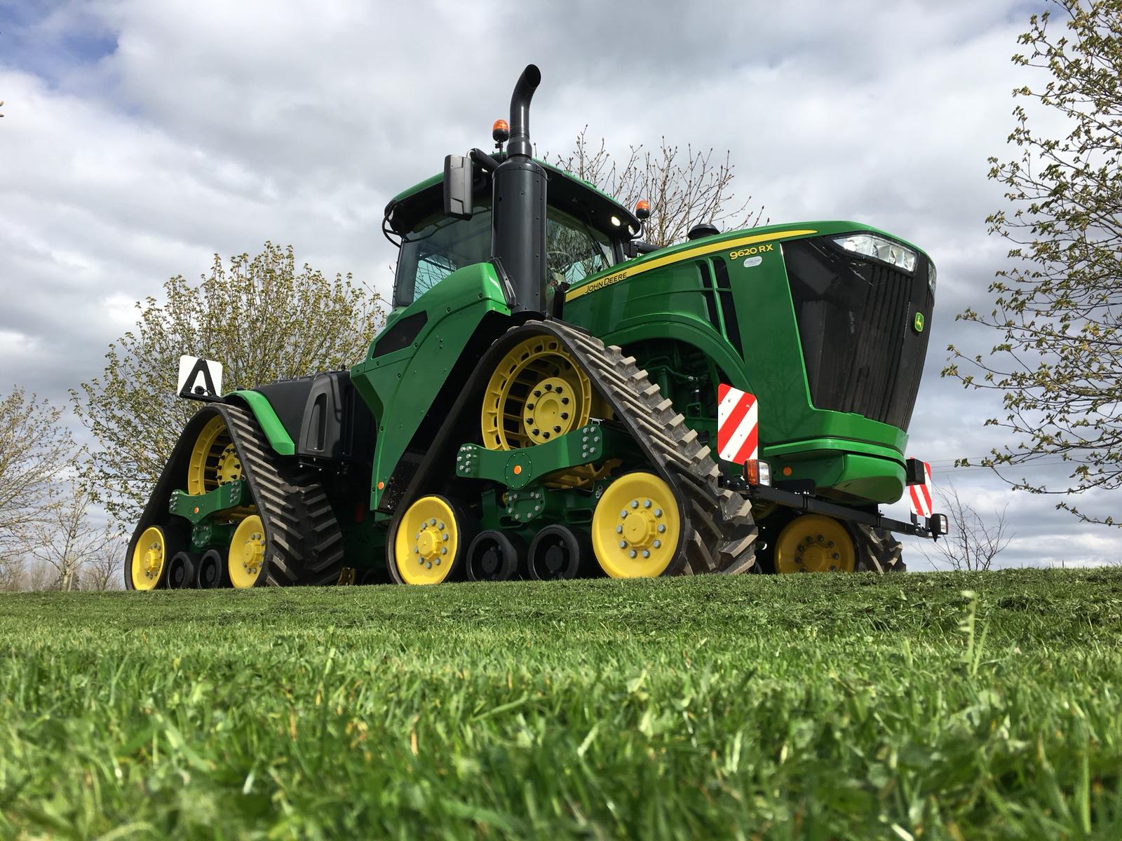 Doubleday Group brand new John Deere 9RX was recently delivered to its new home ready to get stuck in and challenge the fields after all the rain