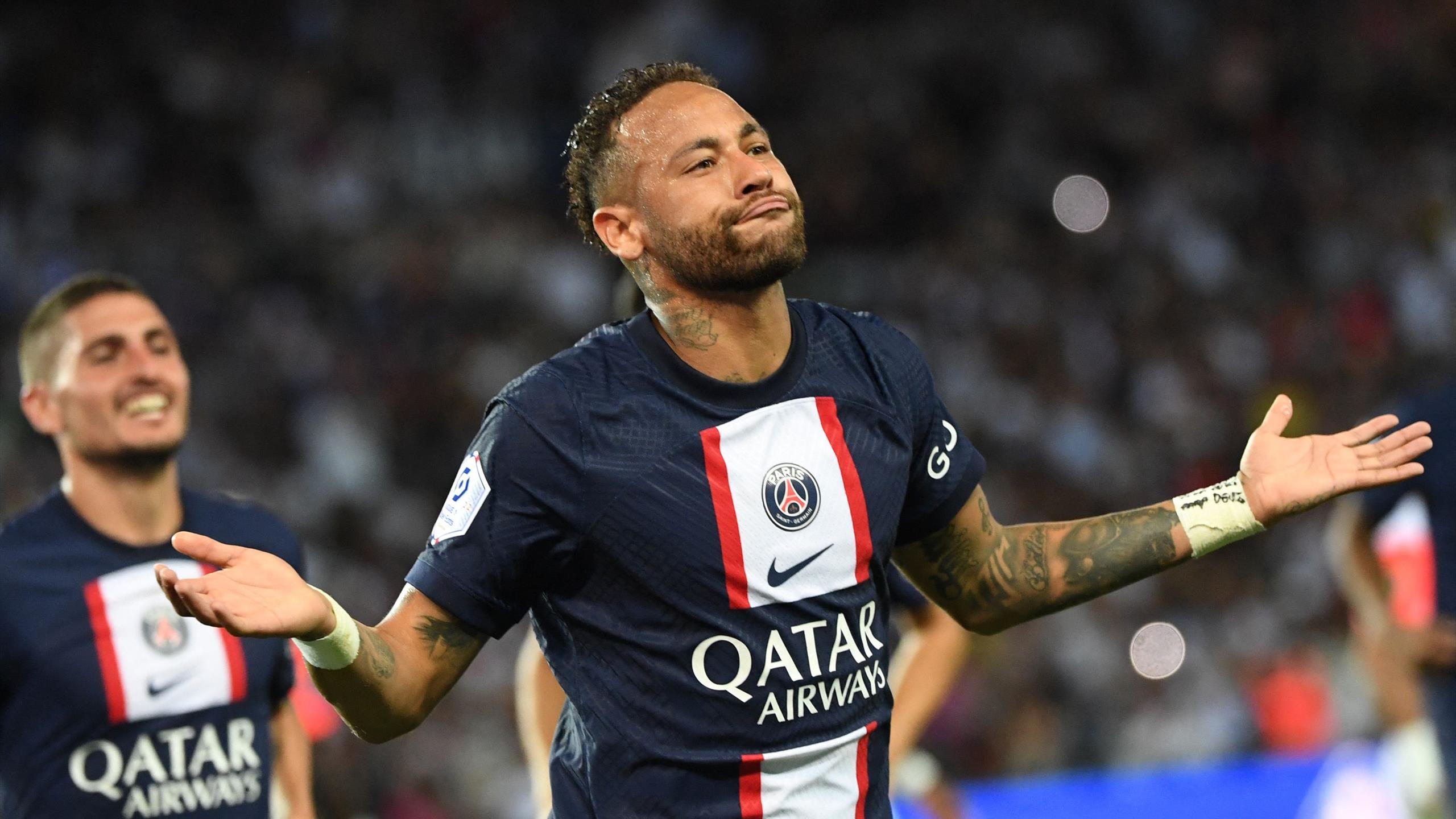 Tableau photo Neymar JR PSG 2022