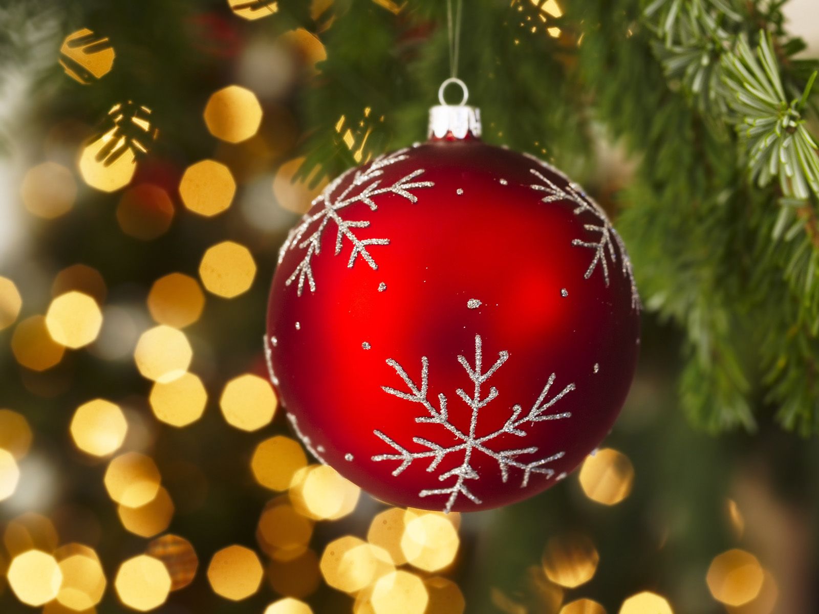 Christmas Ornament Wallpaper