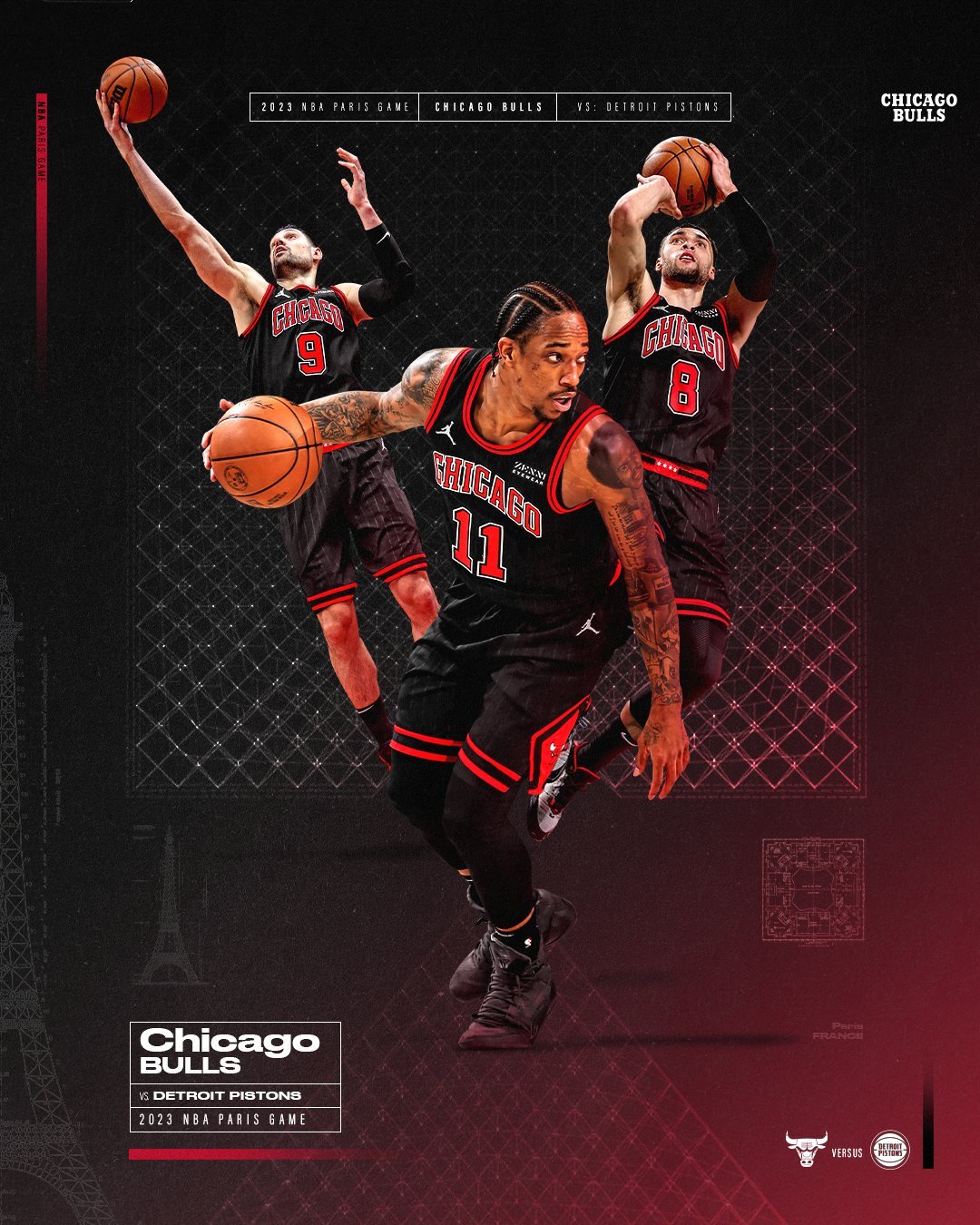 Chicago Bulls: We're going to Paris!