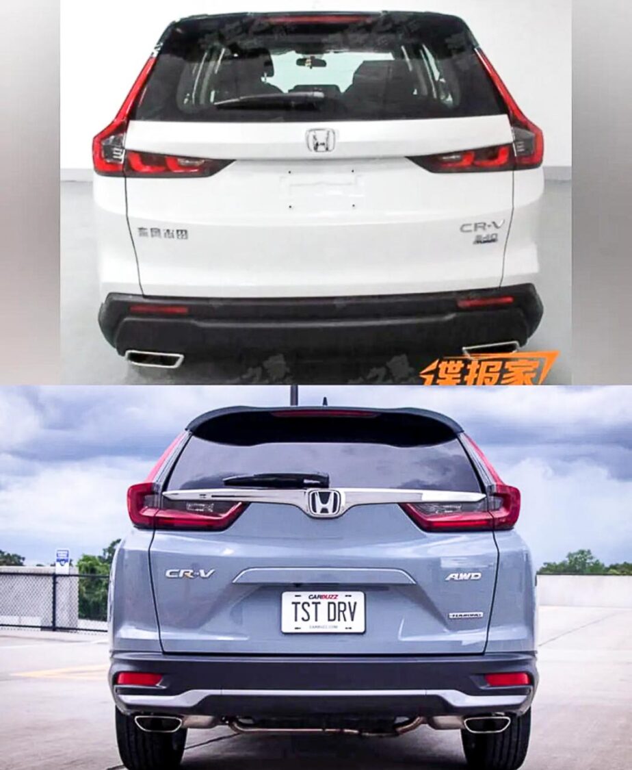 2023 Honda CRV New Gen SUV Leaks and Rear Photo