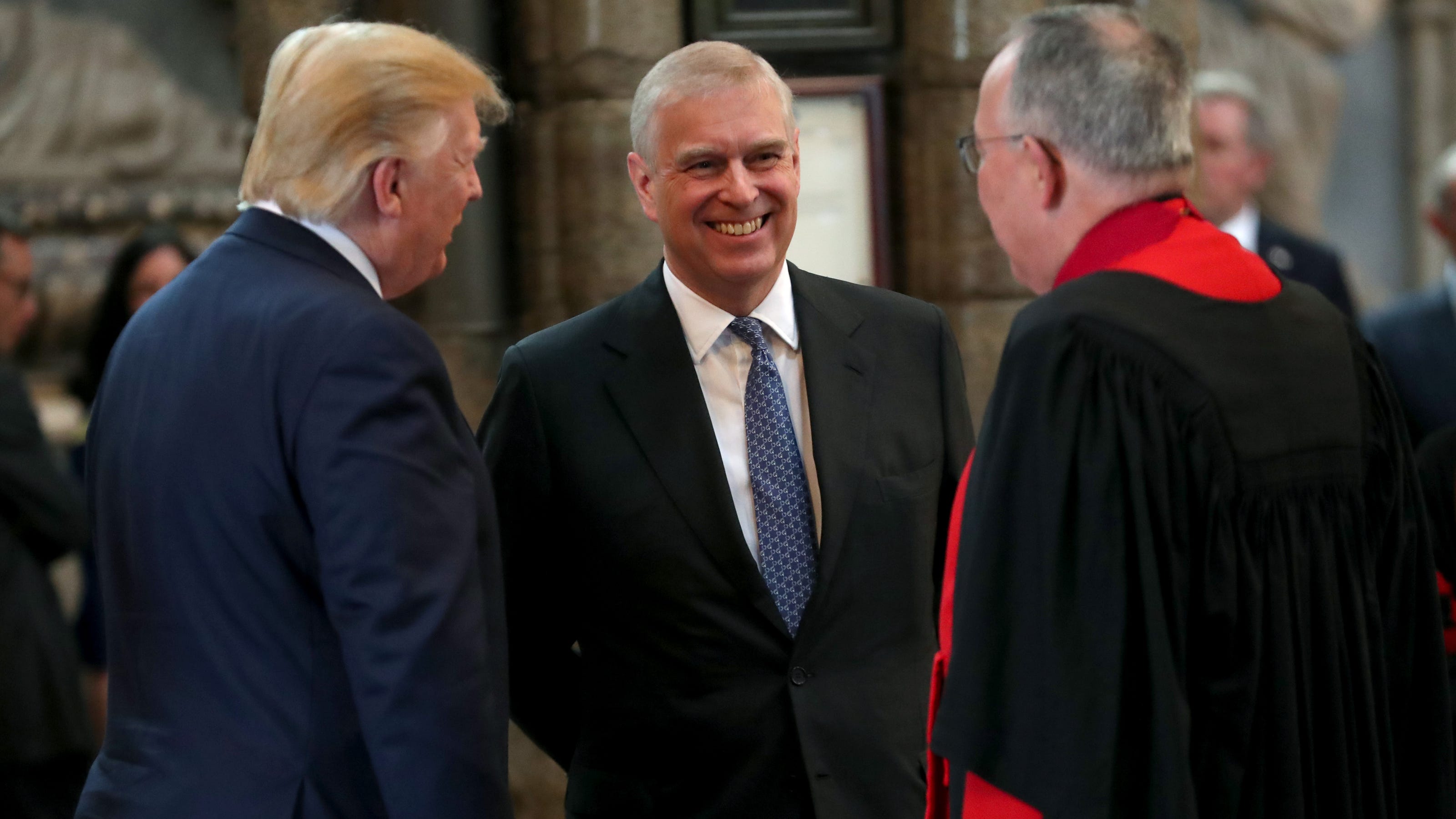 Trump denies knowing Prince Andrew, photo of them together surface