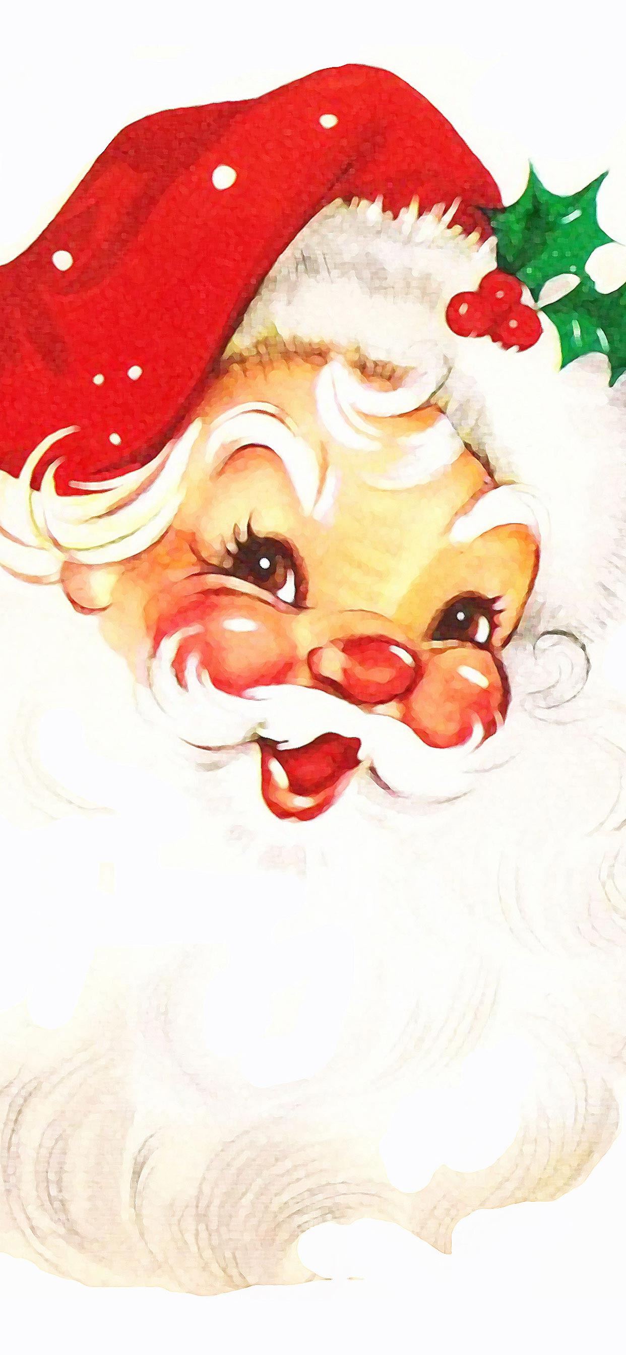 Santa iPhone Wallpaper