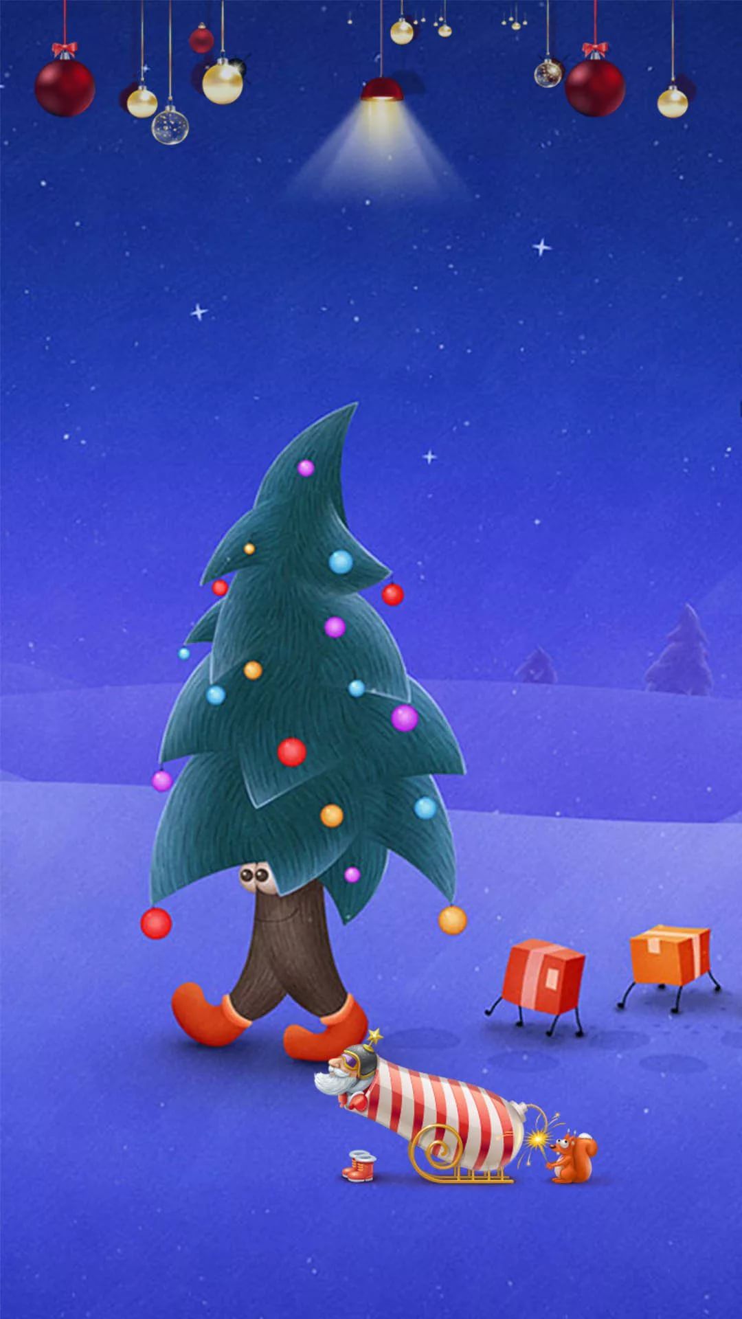 Free Christmas iPhone Wallpaper