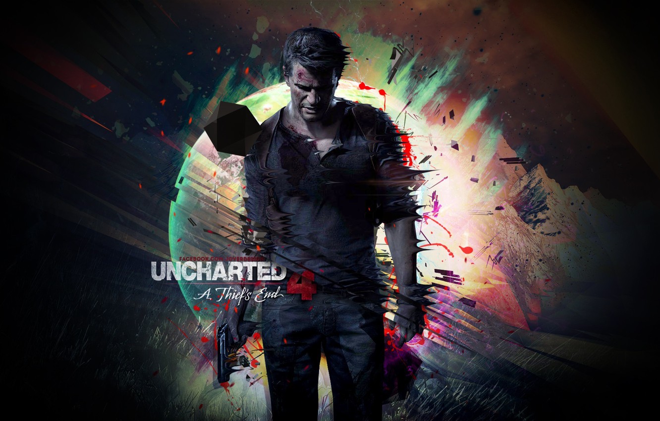 Wallpaper the game, game, playstation, uncharted, ps4, Uncharted 4, The way of the thief, The Thiefs End image for desktop, section игры