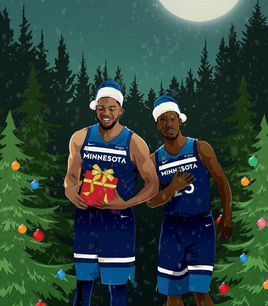 NBA Christmas Wallpaper Free NBA Christmas Background