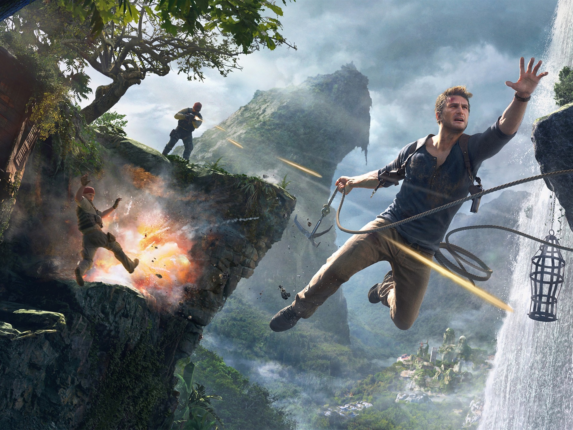 Uncharted 4 Game Posters HD Wallpaper