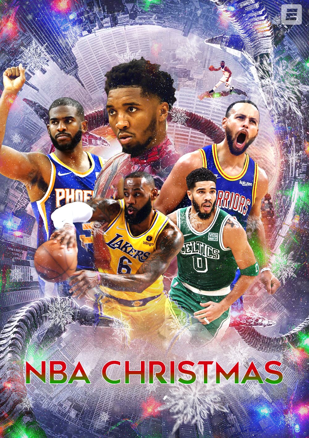 Twitter 上的ESPN：IT'S AN NBA CHRISTMAS