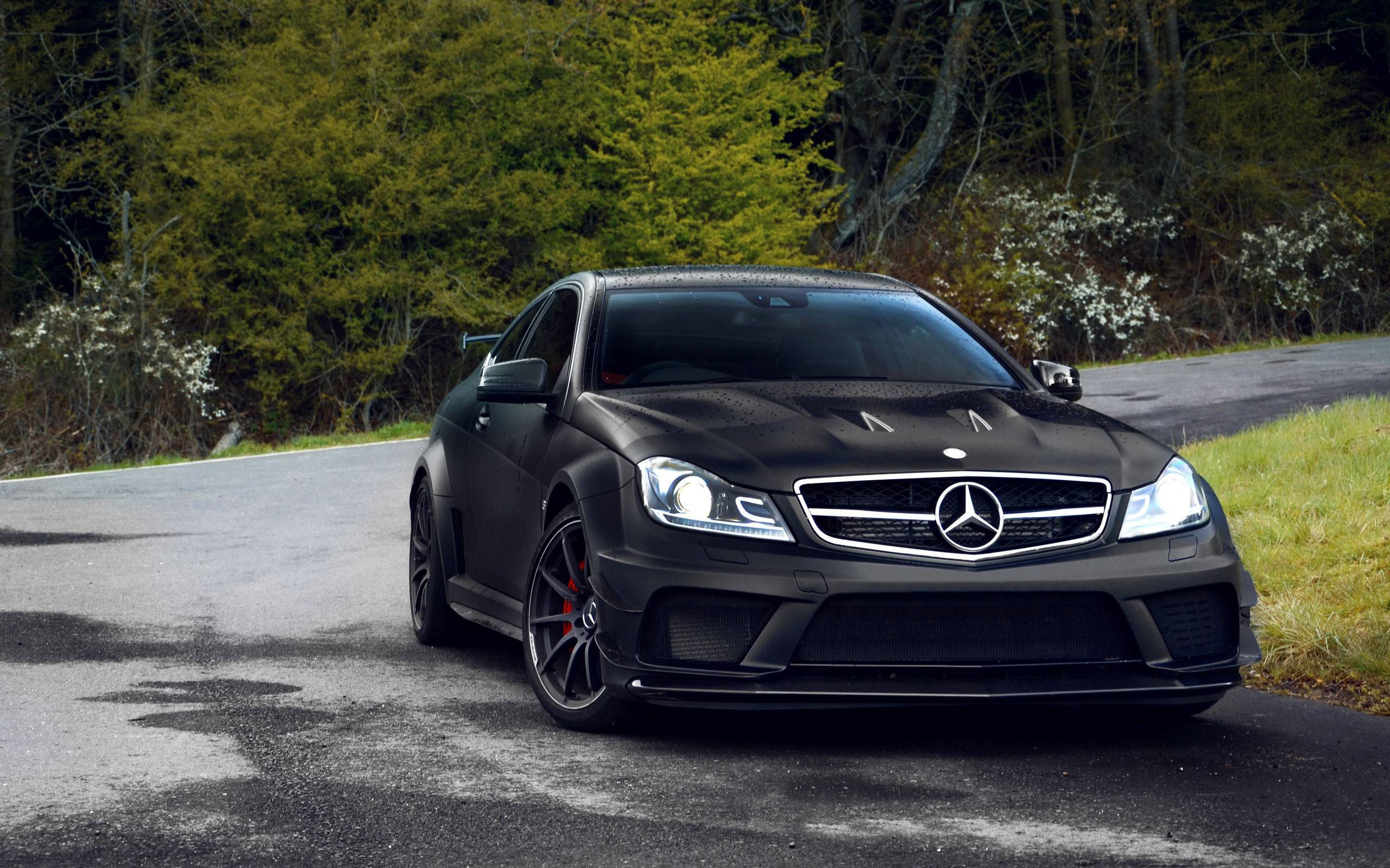 Download Black Mercedes Amg Car Wallpaper