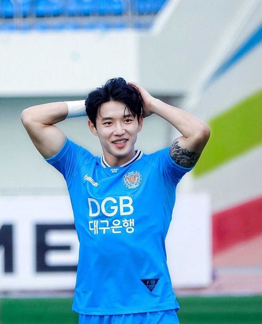 Potret Jeong Seung Won Beraksi di Lapangan Hijau