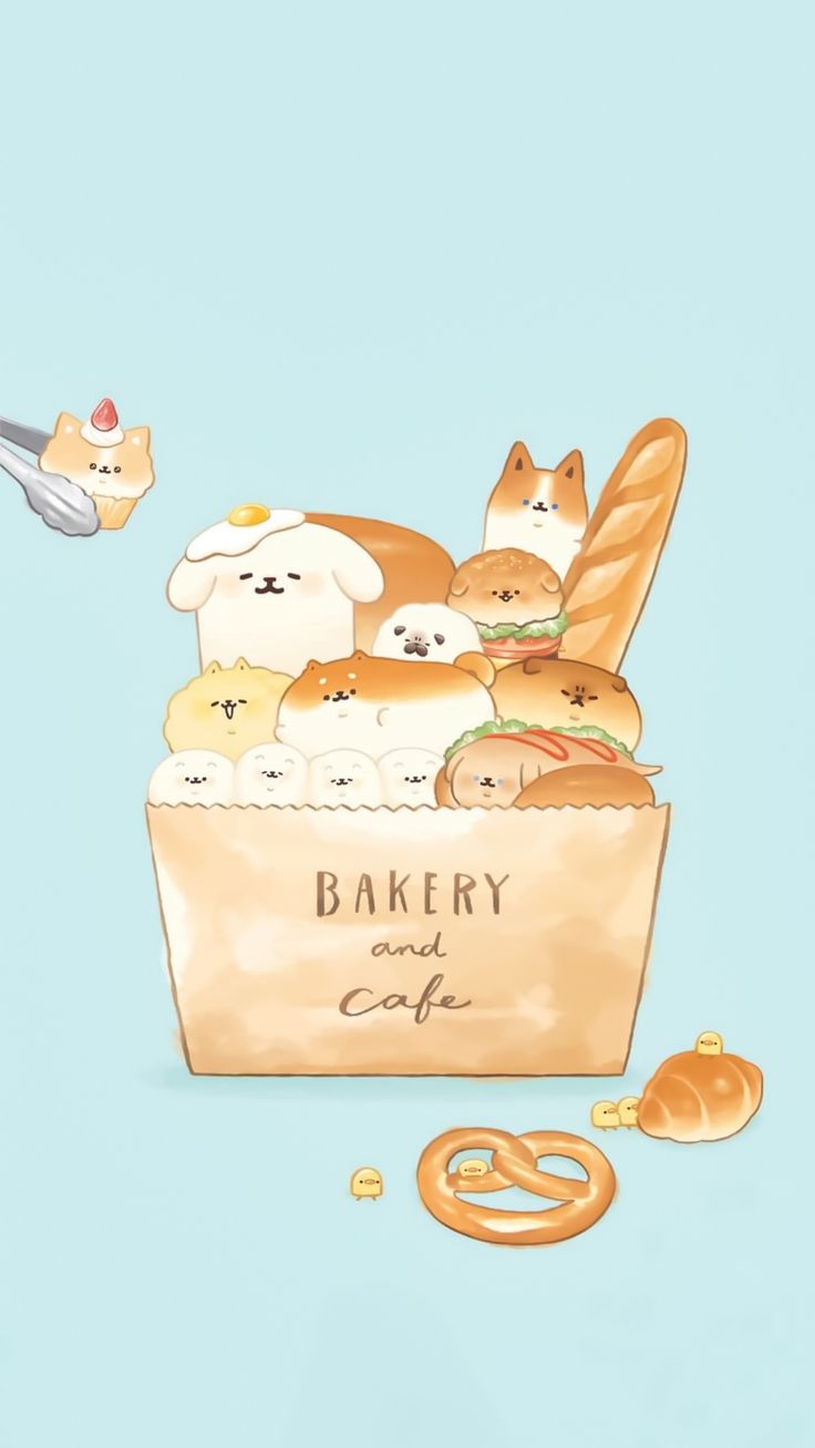 arte. Cute food wallpaper, Cute little drawings, Cute doodles