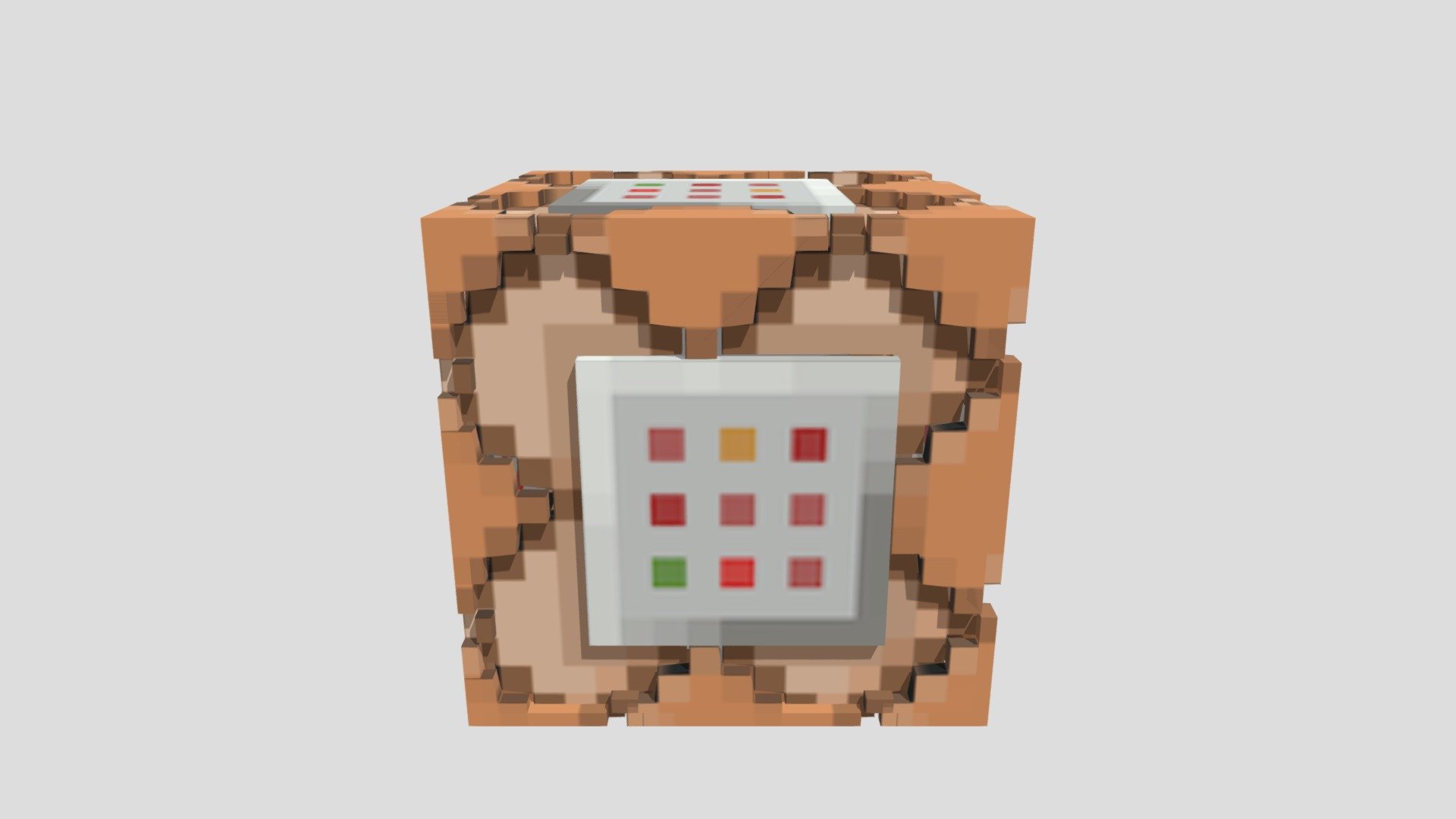 Minecraft Command Block Free 3D model by Lowerrated [cc91f84]