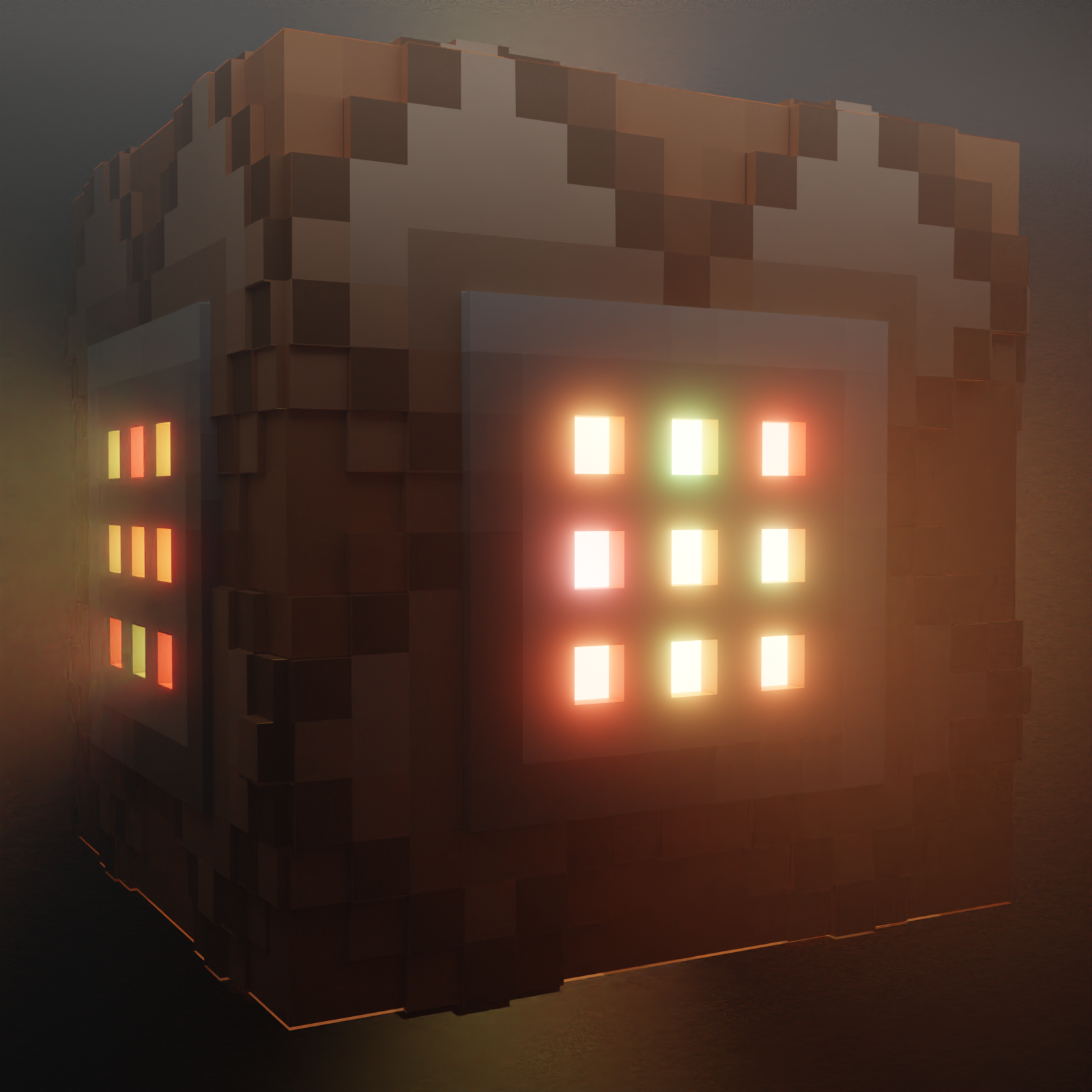 Tried making a cool command block in blender. How did I do?