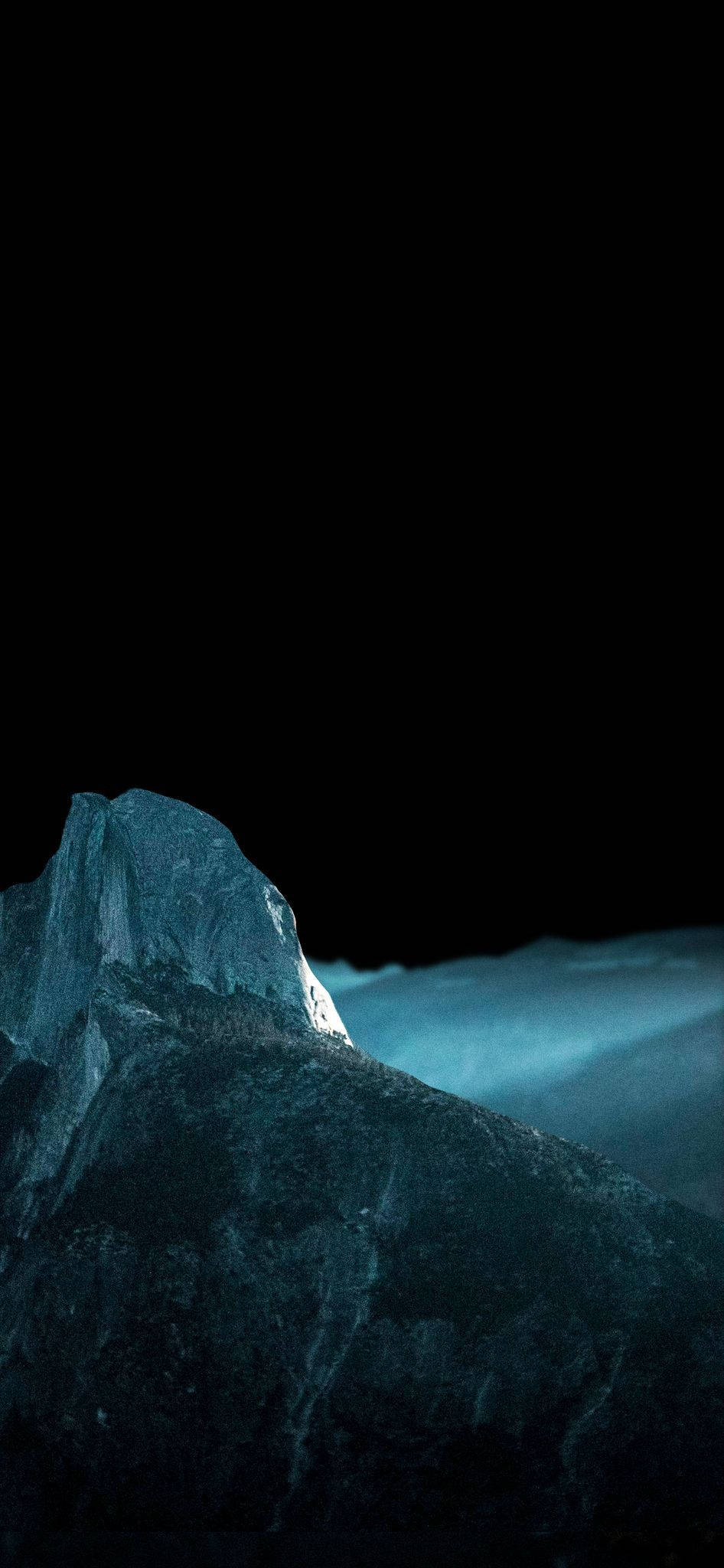 Download Winter Mountain Oled iPhone Wallpaper