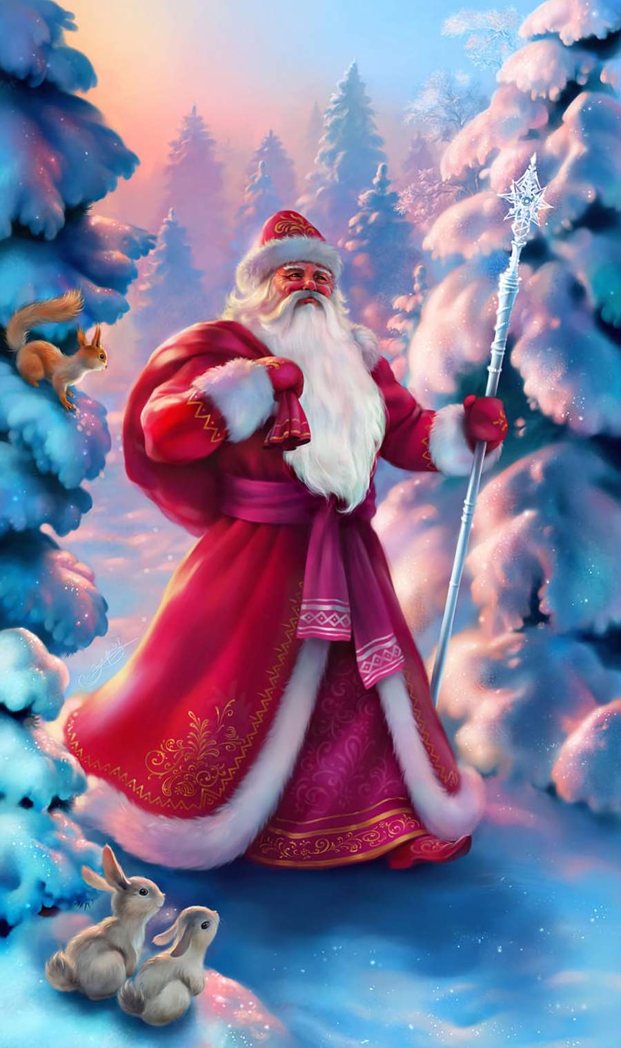 Santa Claus HD Wallpapers - Top Free Santa Claus HD Backgrounds -  WallpaperAccess