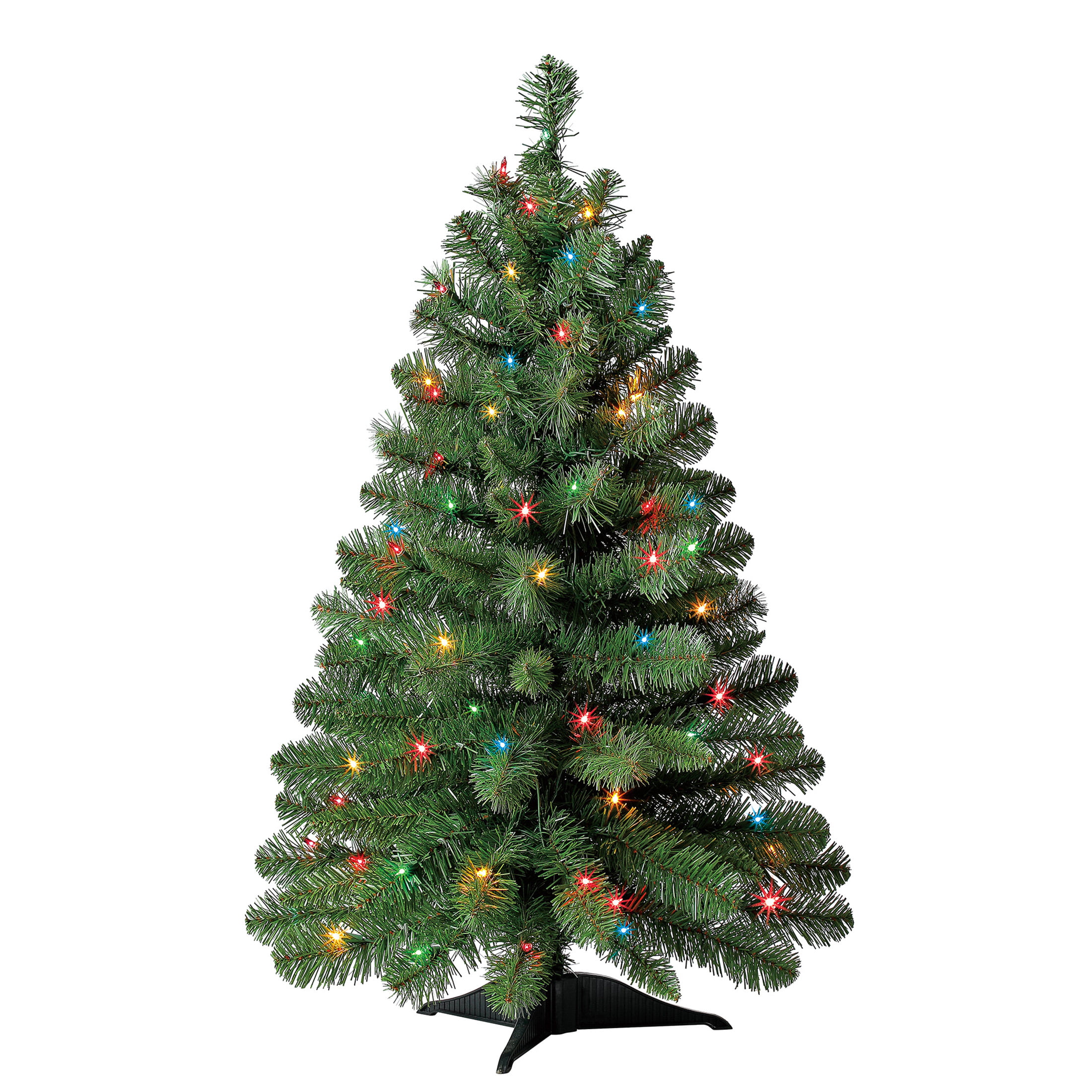 Holiday Time Prelit 70 Clear Incandescent Lights, Winston Pine Artificial Christmas Tree, 3'