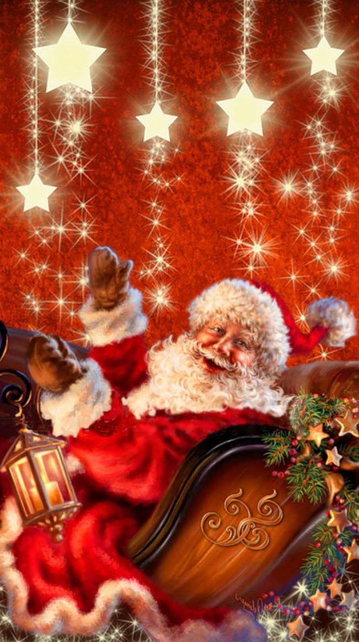 Christmas clous santa HD phone wallpaper  Peakpx