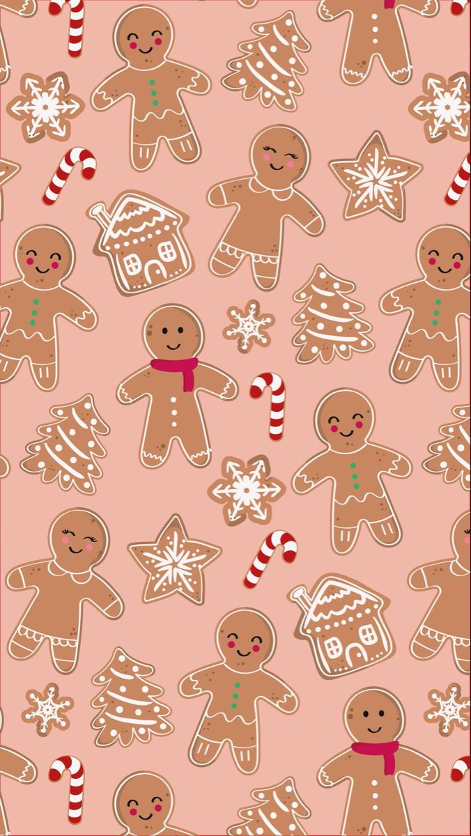 gingerbread wallpaper