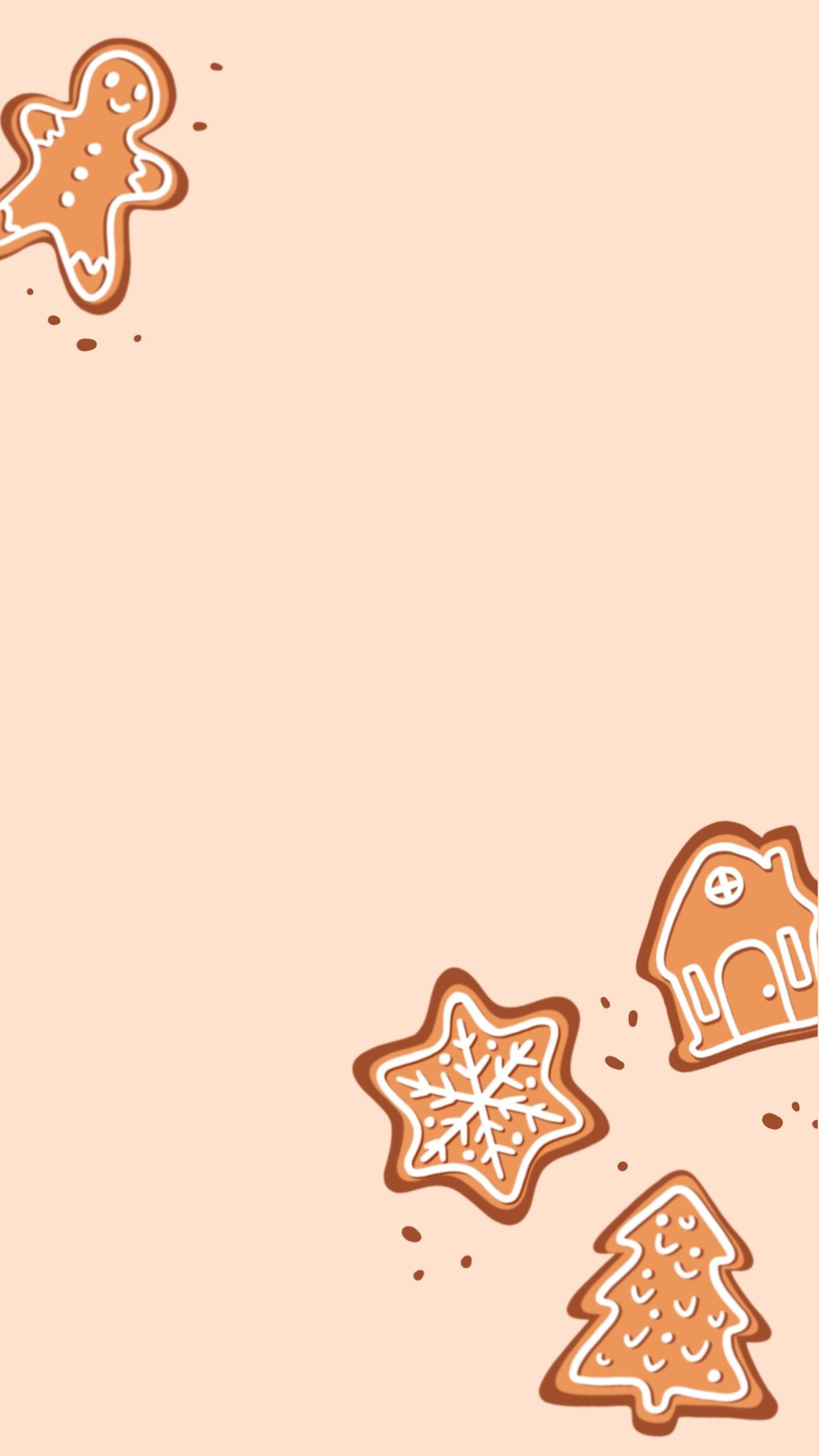 Free iPhone Wallpaper quote, Gingerbread cookies Christmas. Wallpaper iphone christmas, Cute christmas wallpaper, Christmas phone wallpaper